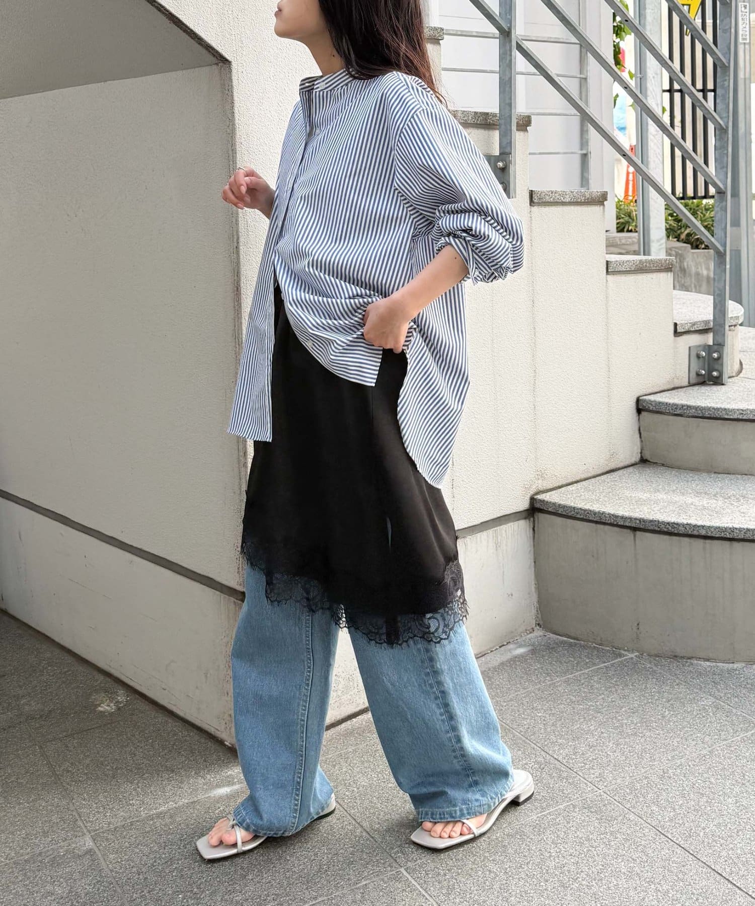 CIAOPANIC TYPY(チャオパニックティピー) 【+1で着映え】裾レースアシメスカート