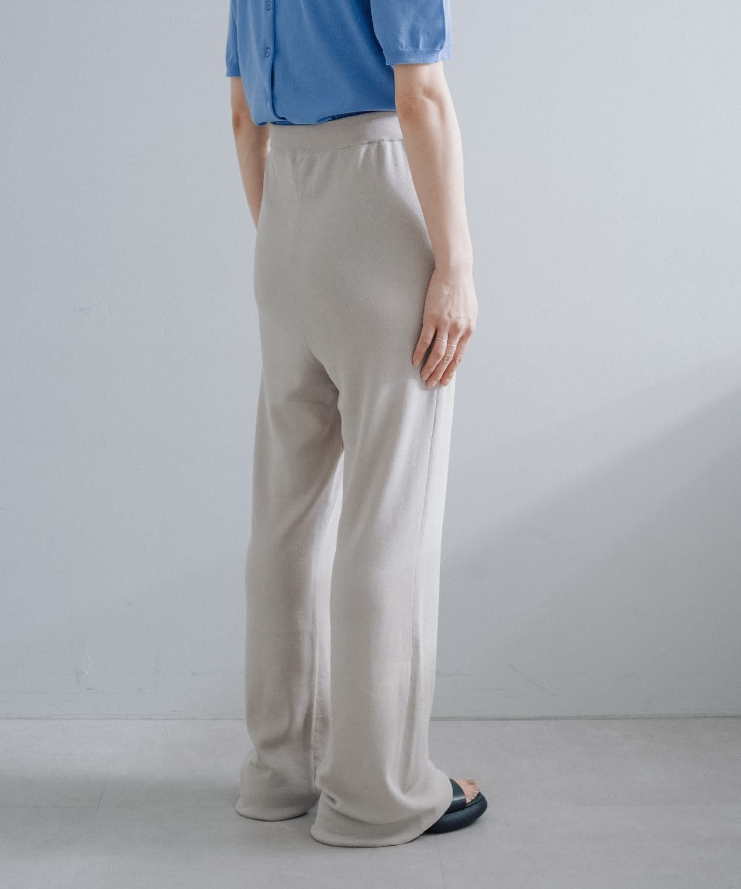 OUTLET(アウトレット) 【Pasterip】Smoothly summer knit pants