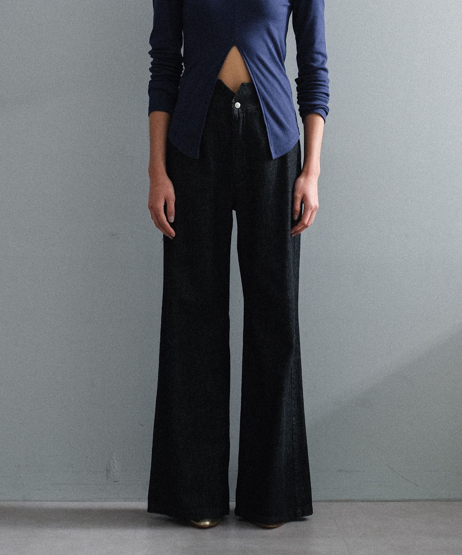 OUTLET(アウトレット) 【Pasterip】Free cut maxi length denim