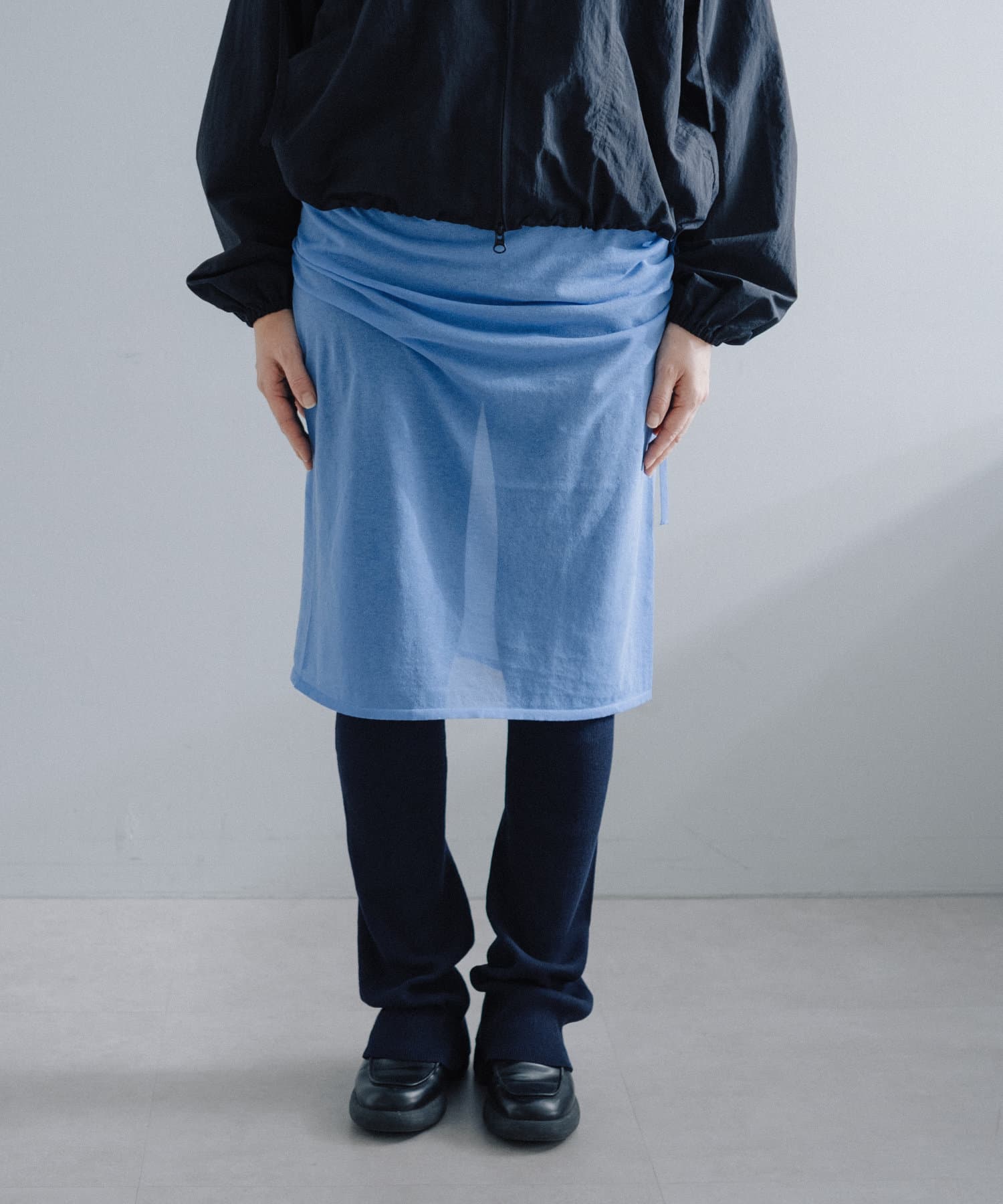 OUTLET(アウトレット) 【Pasterip】Smoothly summer knit skirt