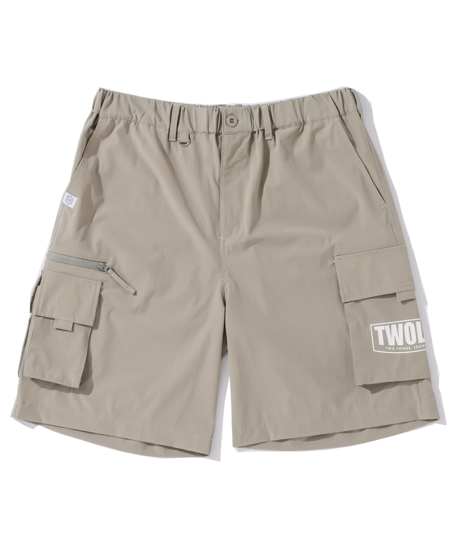 OUTLET(アウトレット) 【twoles】ナイロンカーゴショートパンツ
