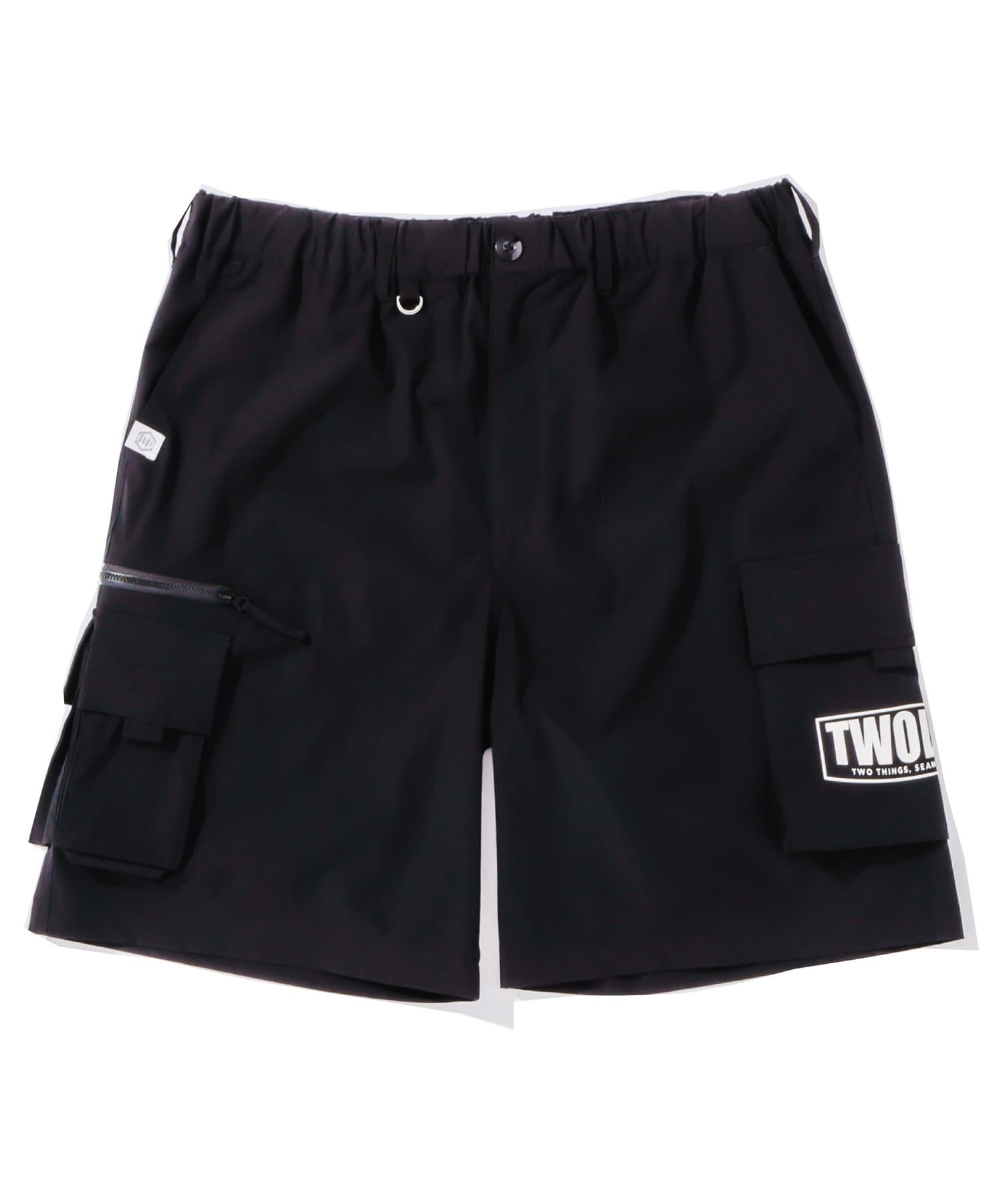 OUTLET(アウトレット) 【twoles】ナイロンカーゴショートパンツ