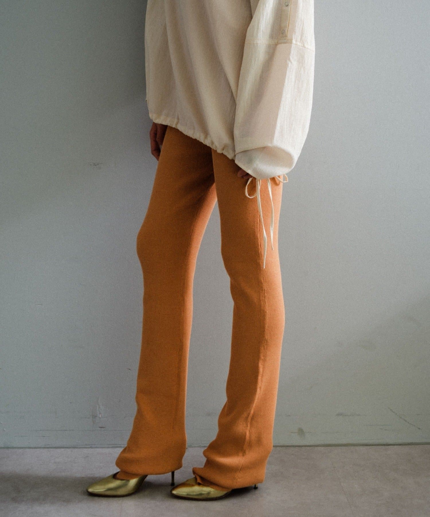 OUTLET(アウトレット) 【Pasterip】Smoothly summer knit leggings