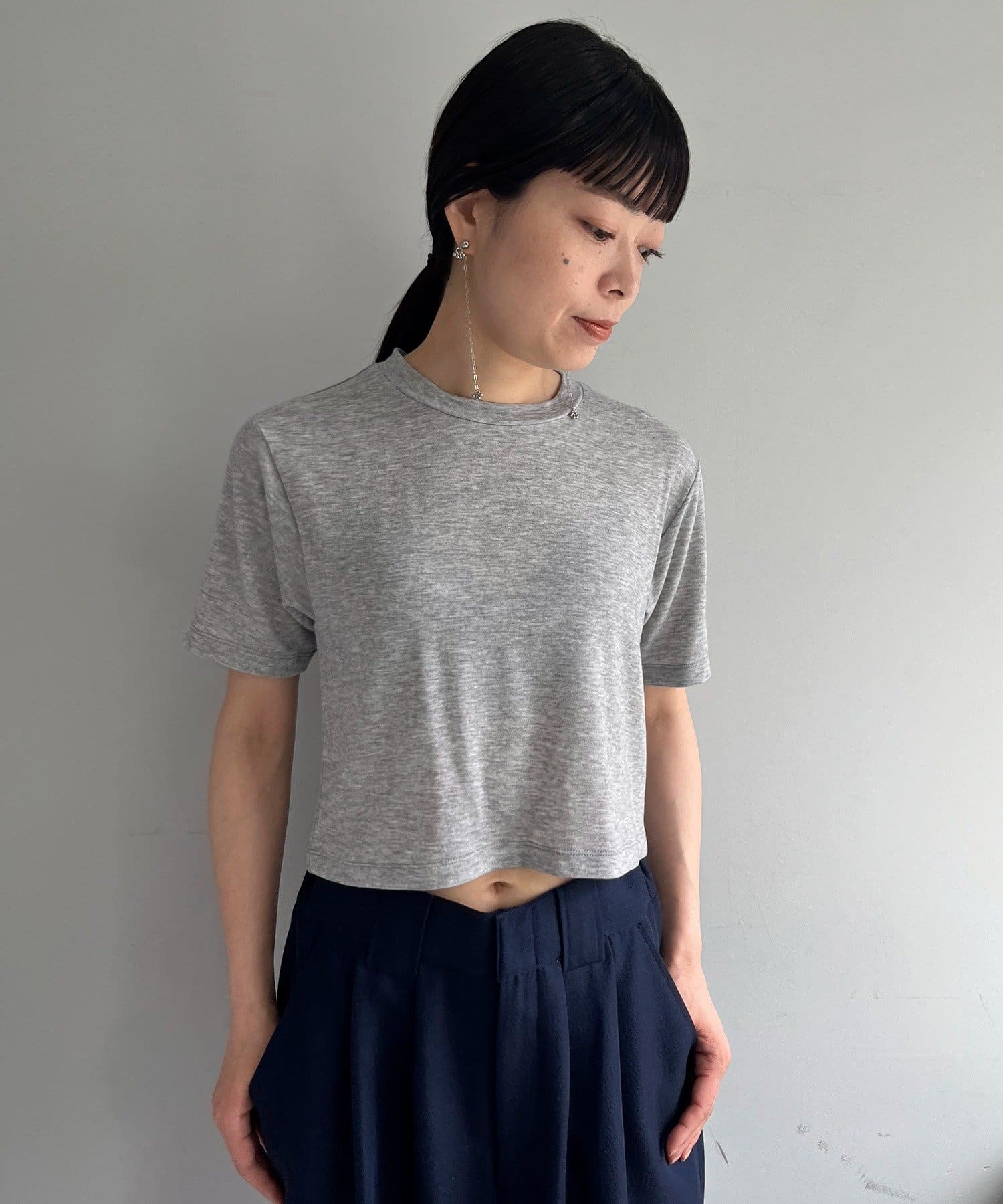 OUTLET(アウトレット) 【Pasterip】Stretch tee ＆ Over tank set