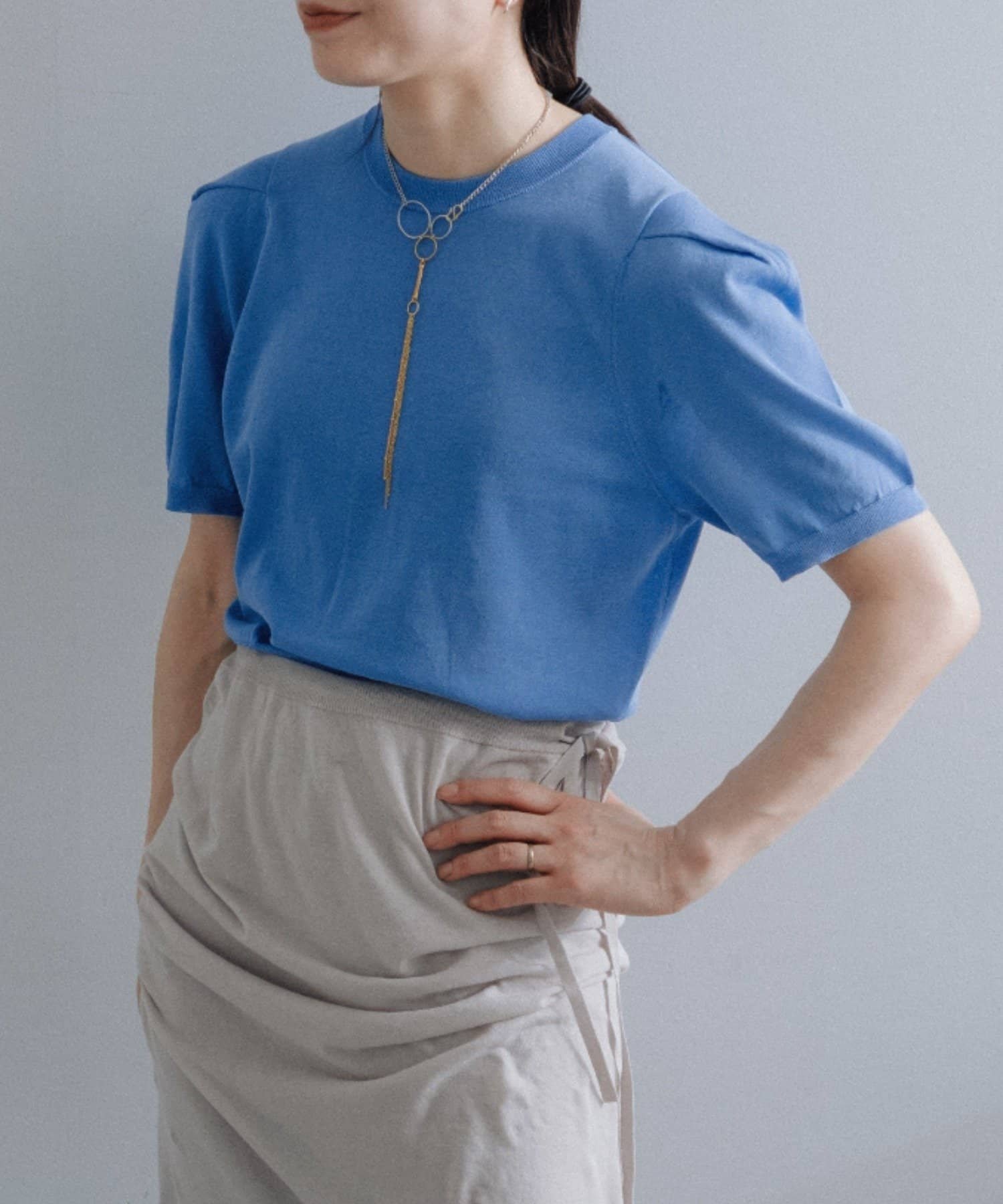 OUTLET(アウトレット) 【Pasterip】Smoothly summer knit Tee