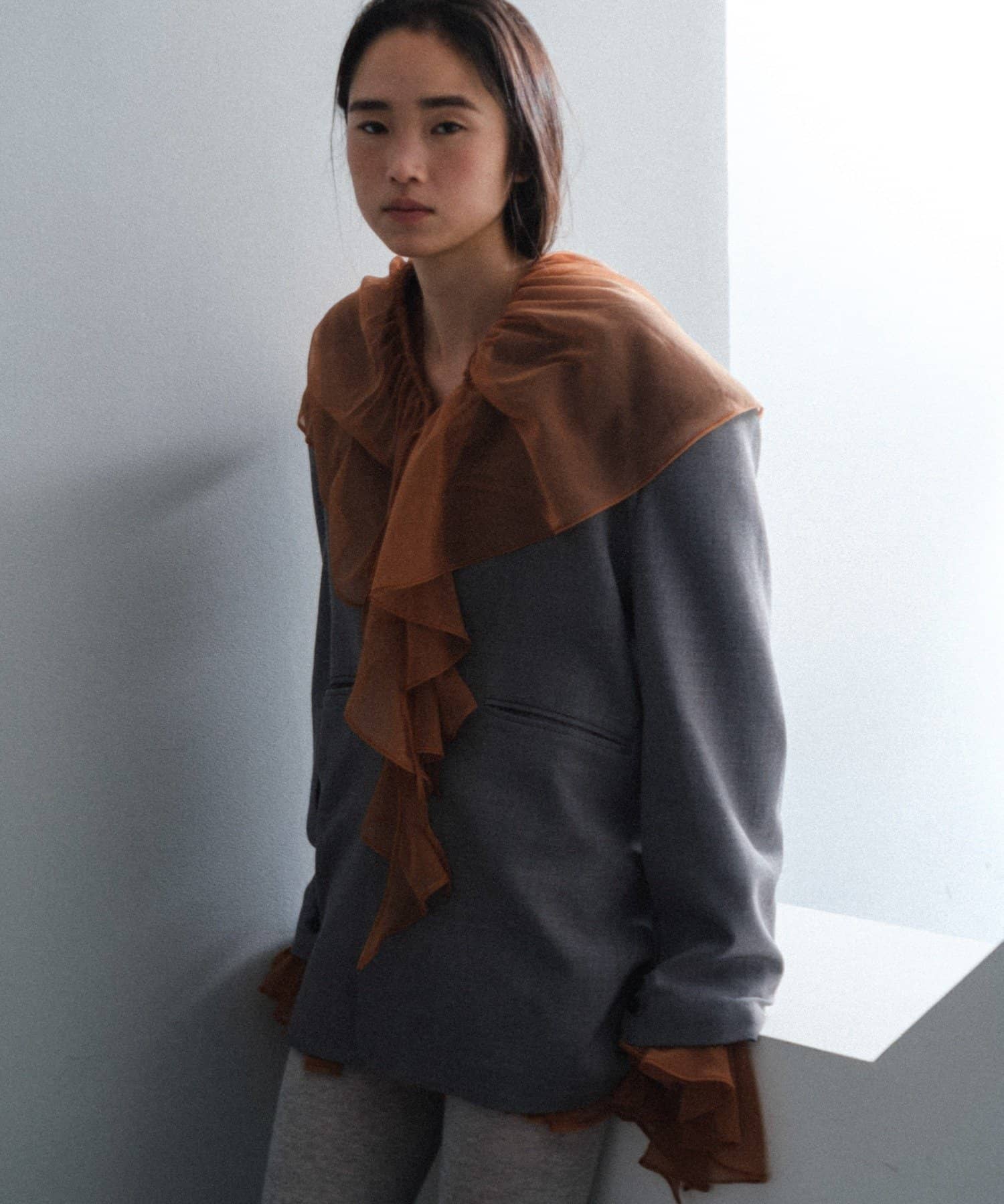 OUTLET(アウトレット) 【Pasterip】Frill collar & blouse SET