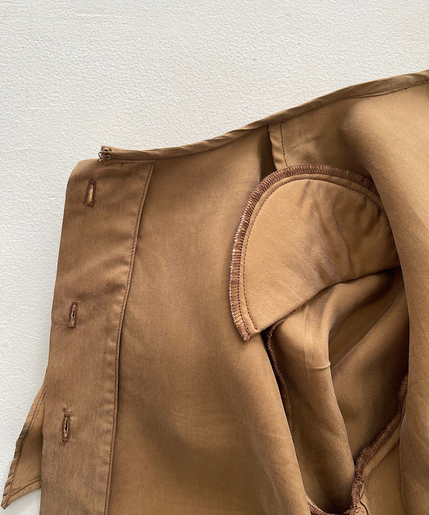 OUTLET(アウトレット) 【Pasterip】Collared design blouse