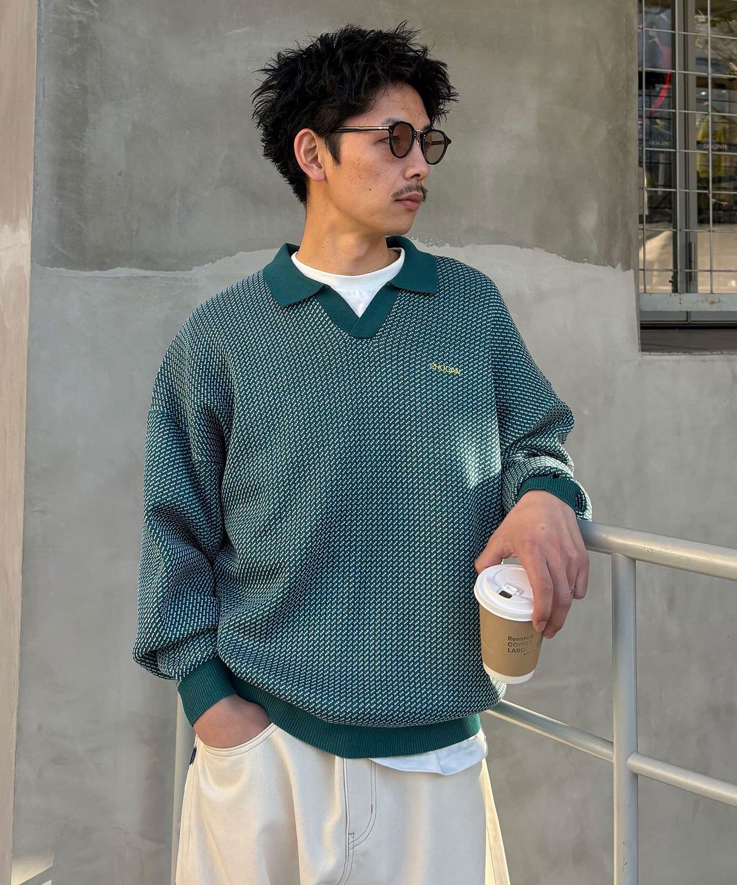 OUTLET(アウトレット) 【Ciaopanic】バーズアイニットポロシャツ