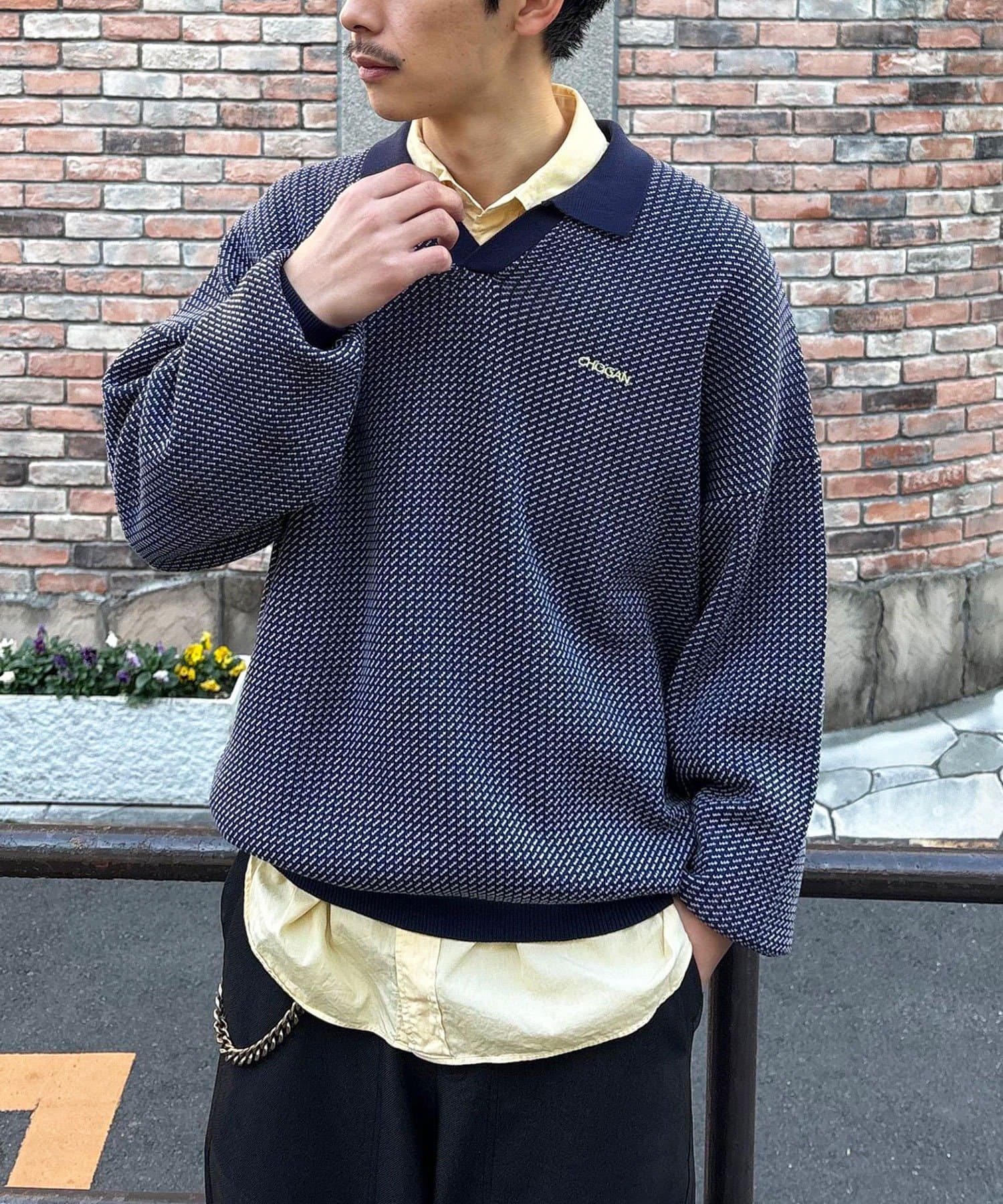 OUTLET(アウトレット) 【Ciaopanic】バーズアイニットポロシャツ