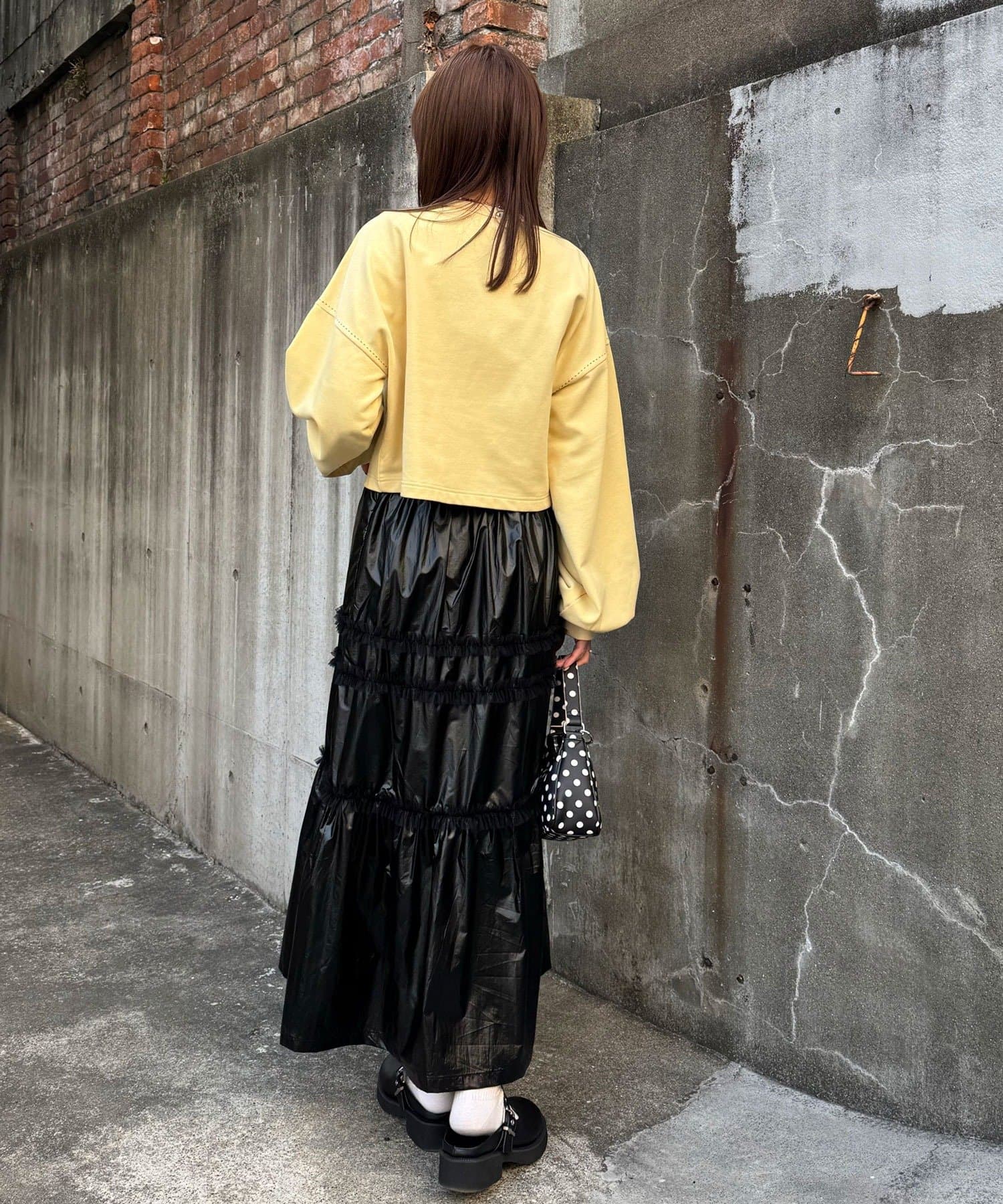 OUTLET(アウトレット) 【Ciaopanic】シャーニーティアードチュールフリルスカート