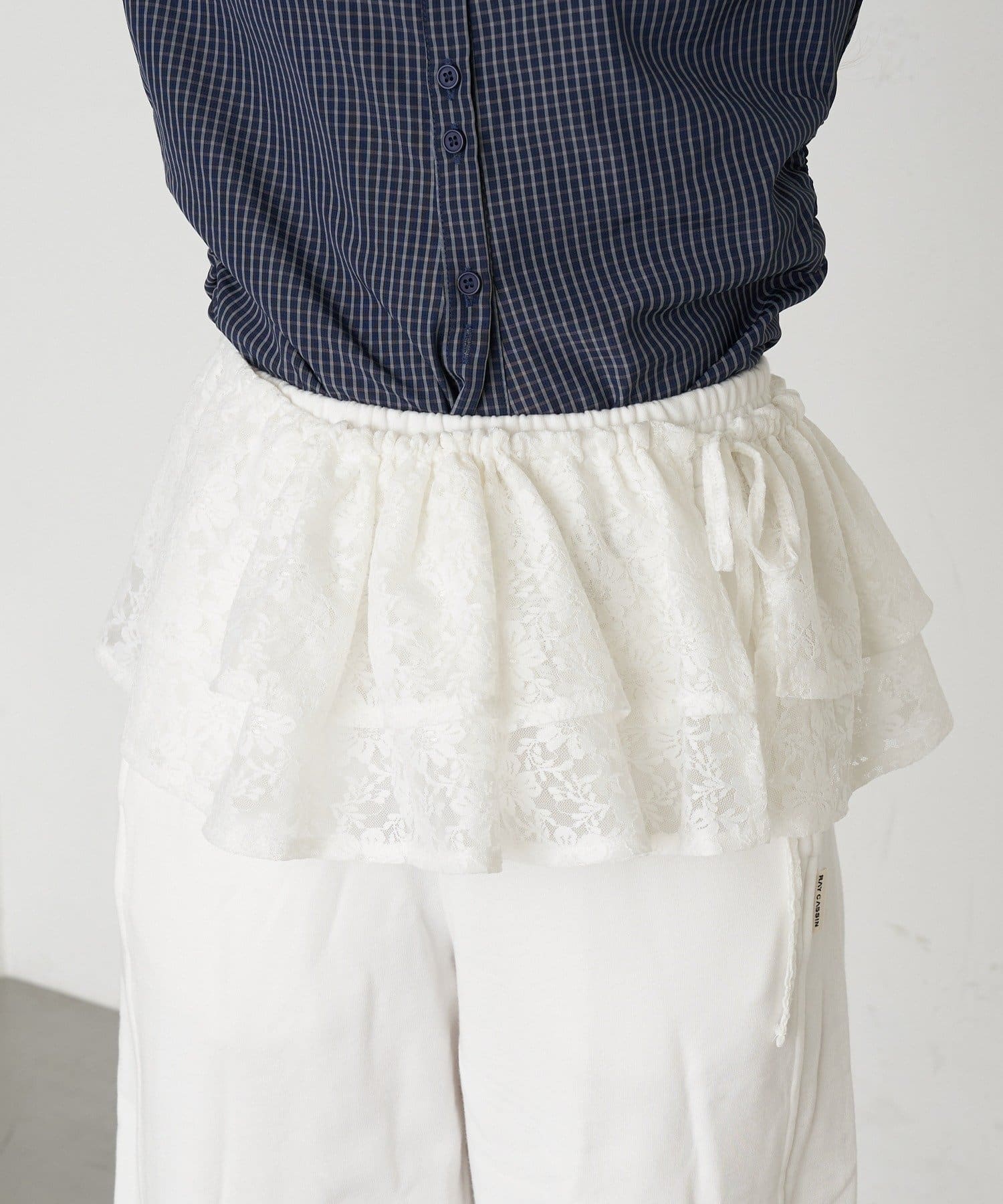 OUTLET(アウトレット) 【RAY CASSIN】マルチウェイフリルスウェットパンツ