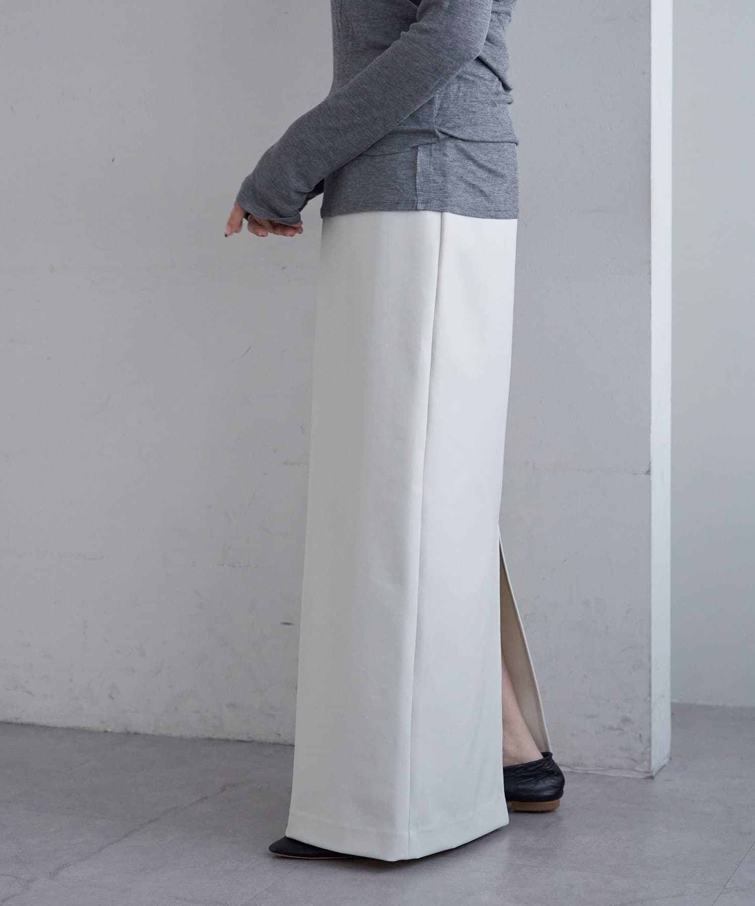 OUTLET(アウトレット) 【SHENERY】ストレッチジャージータイトスカート