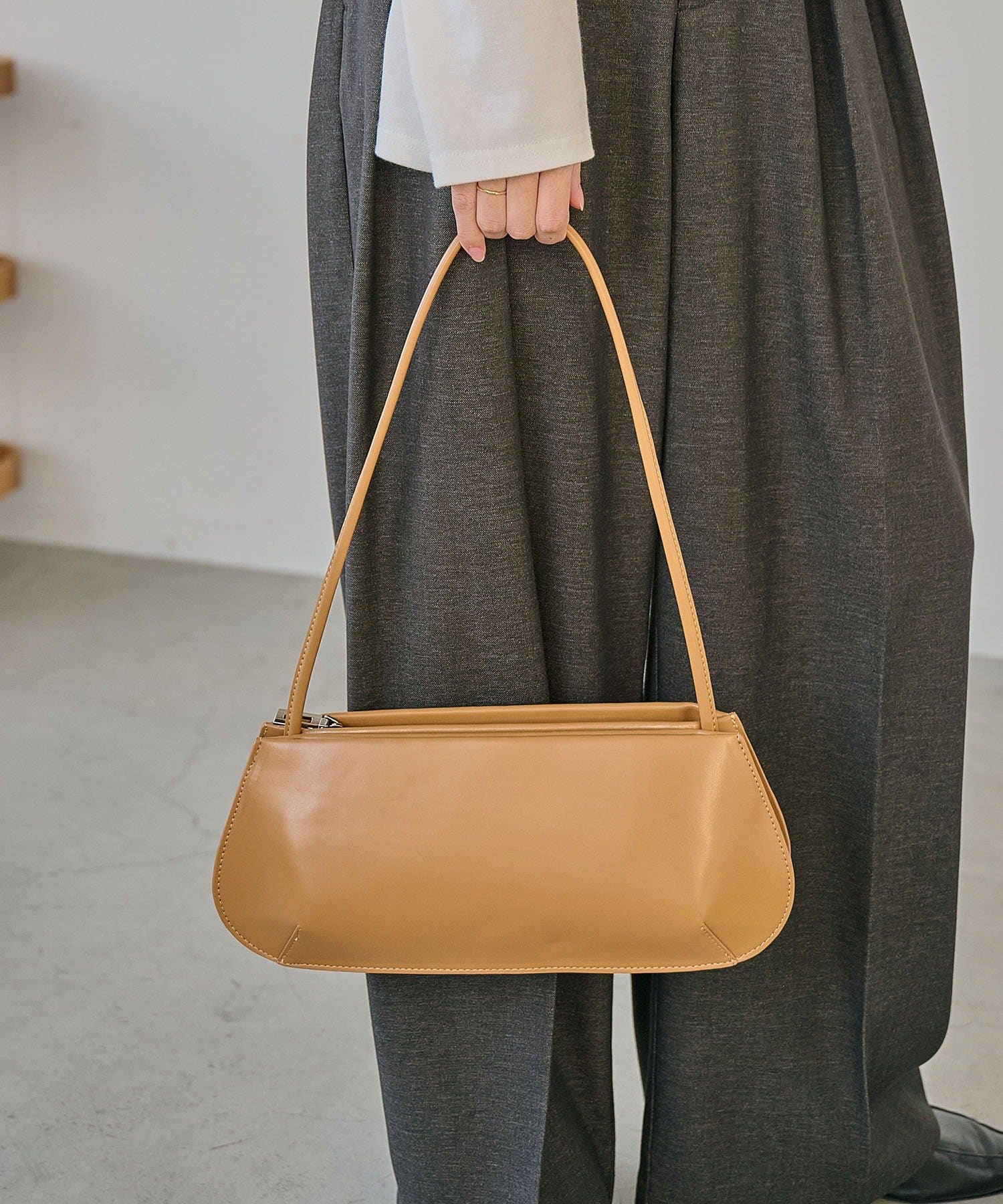 OUTLET(アウトレット) 【CAPRICIEUX LE'MAGE】2ルームミニマルワイドバッグ