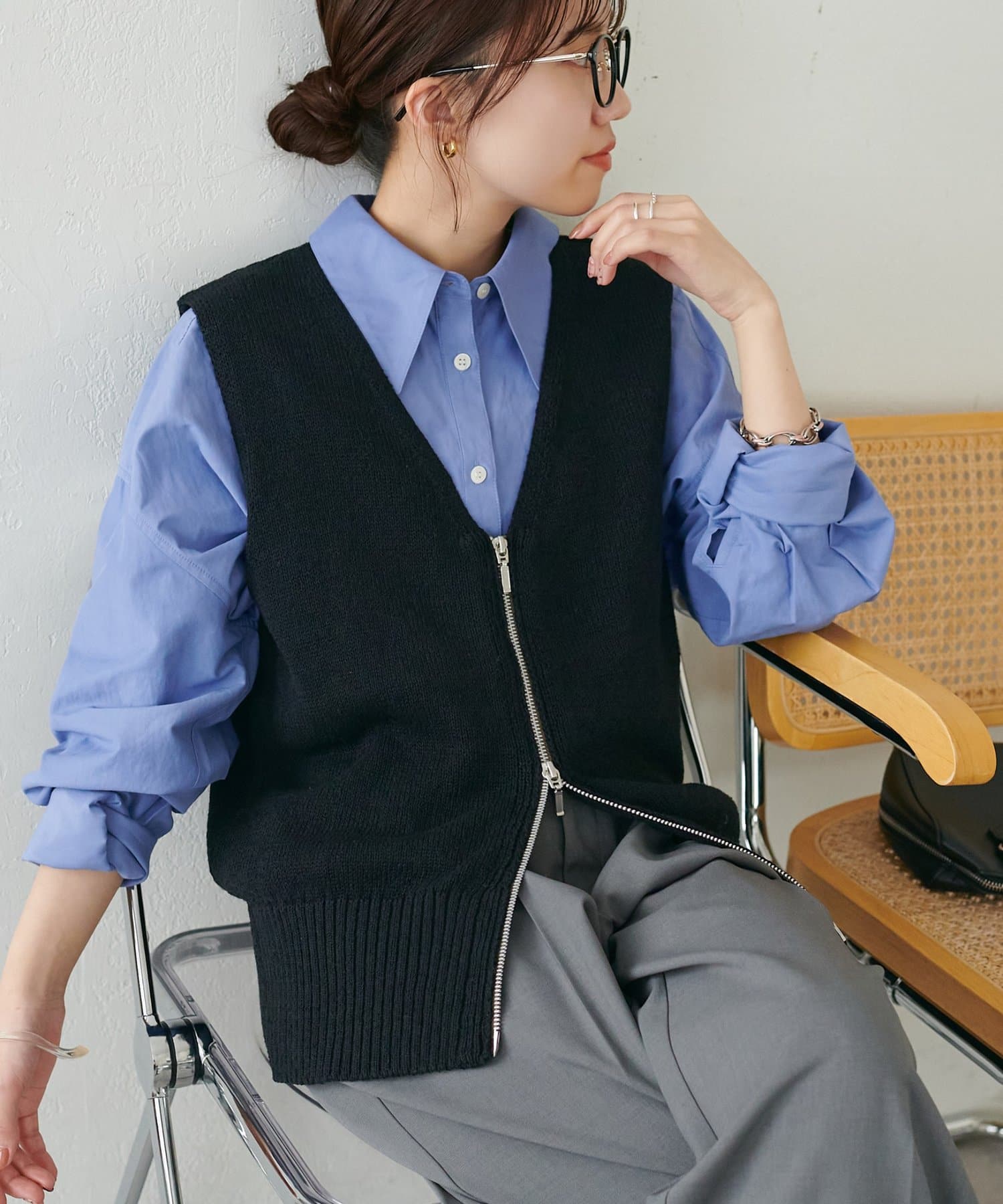 OUTLET(アウトレット) 【Discoat】ブークレジップ使いベスト