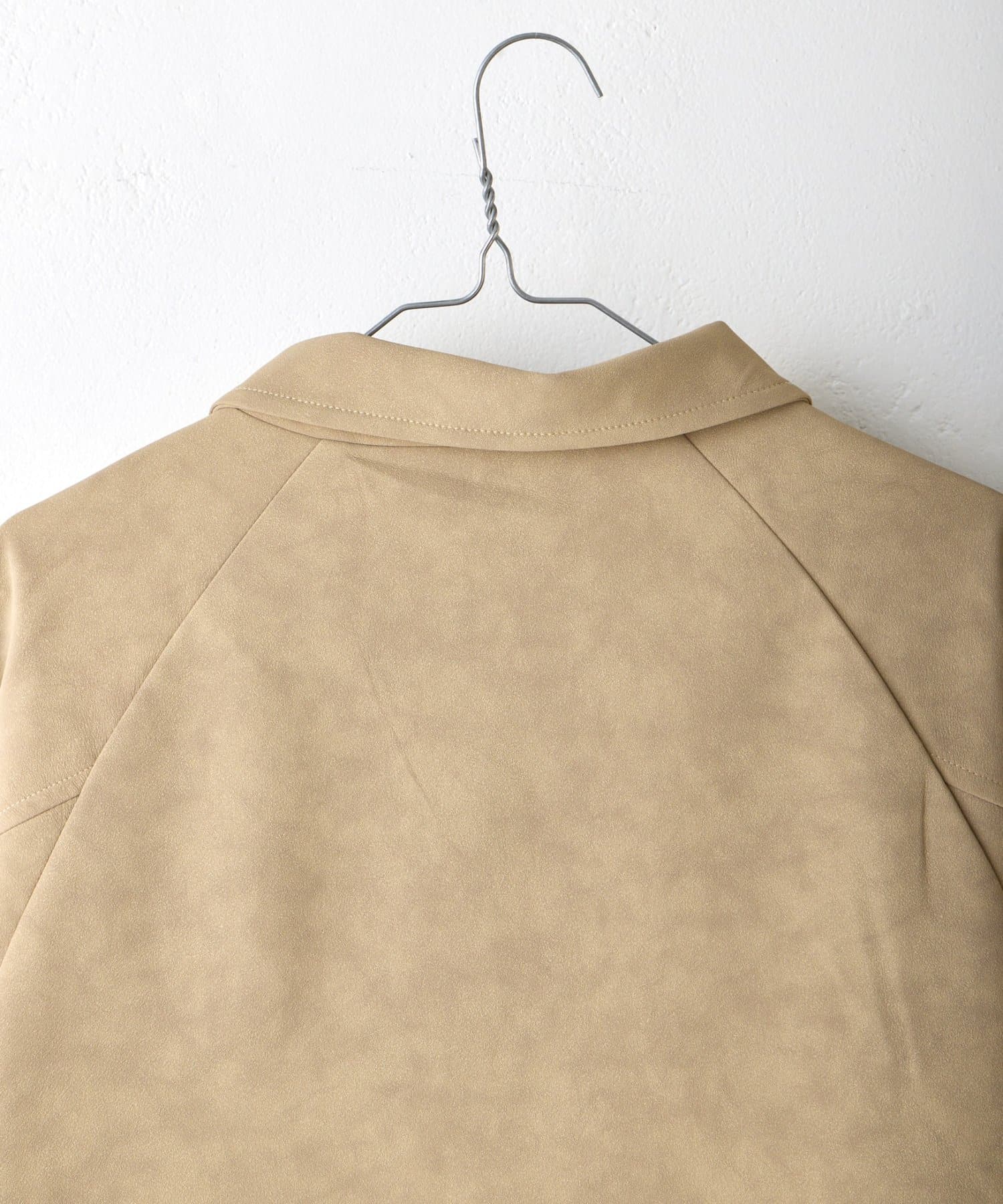 OUTLET(アウトレット) 【Kastane】【WHIMSIC】ヴィーガンレザーコーチジャケット