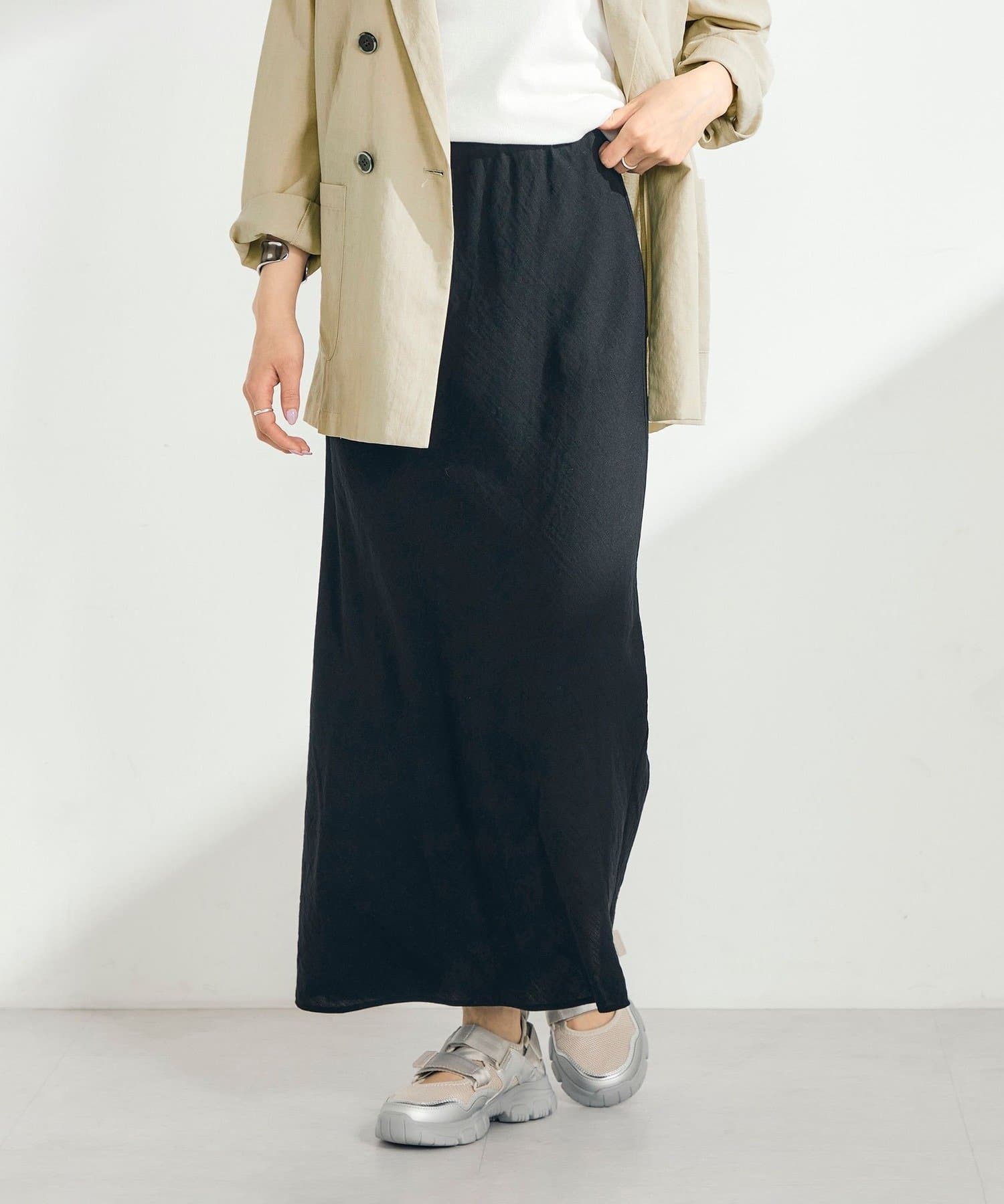 FREDY & GLOSTER(フレディ アンド グロスター) リネンマーメイドスカート