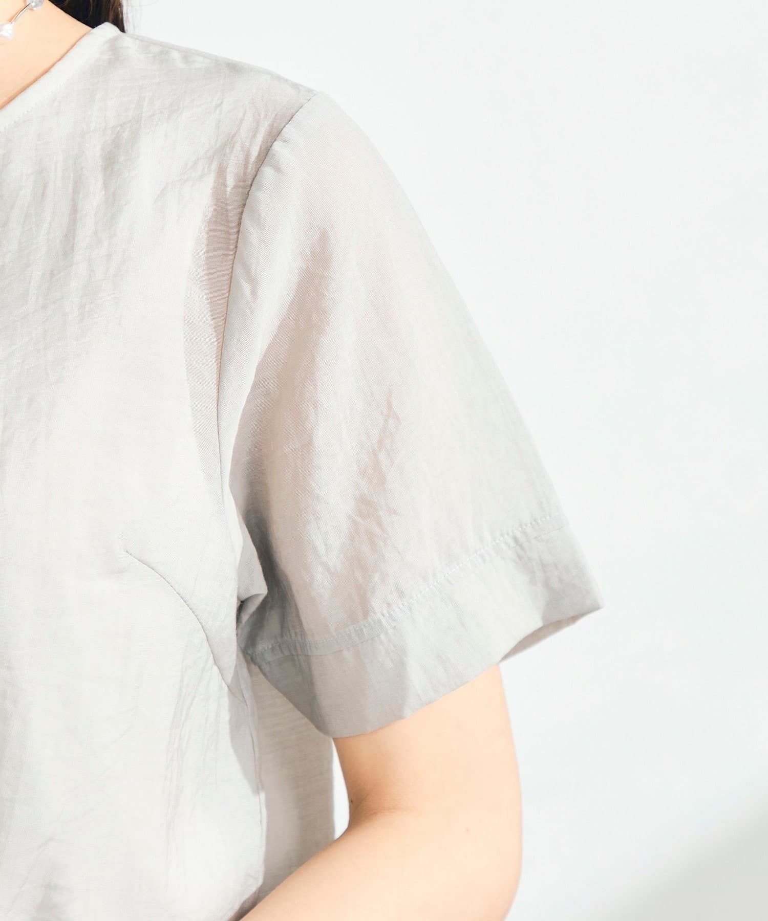 FREDY & GLOSTER(フレディ アンド グロスター) シアーレイヤード半袖ブラウス