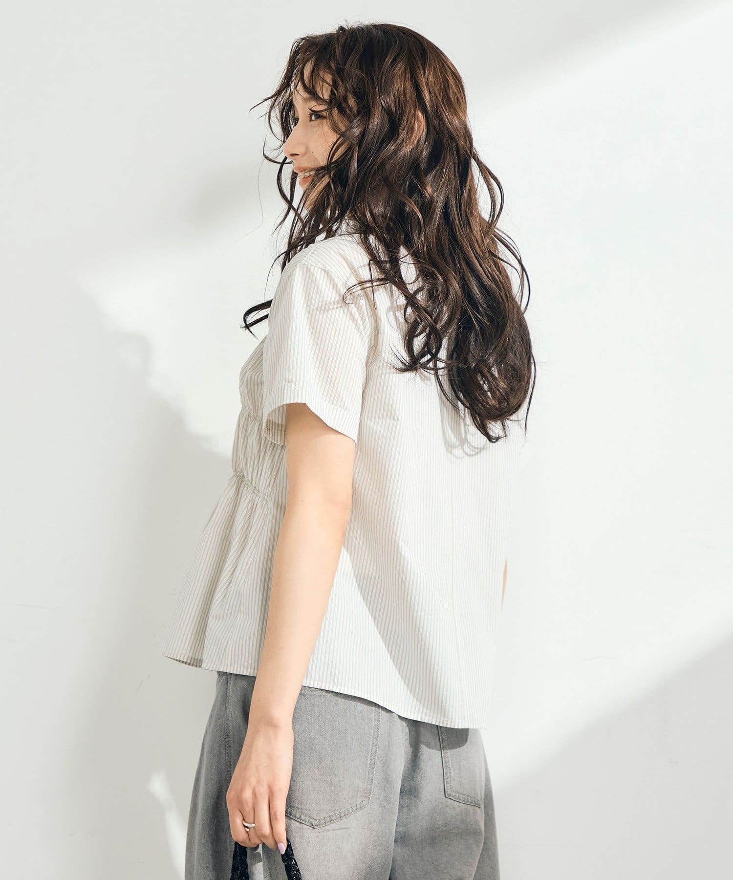 FREDY & GLOSTER(フレディ アンド グロスター) シャーリング半袖シャツ