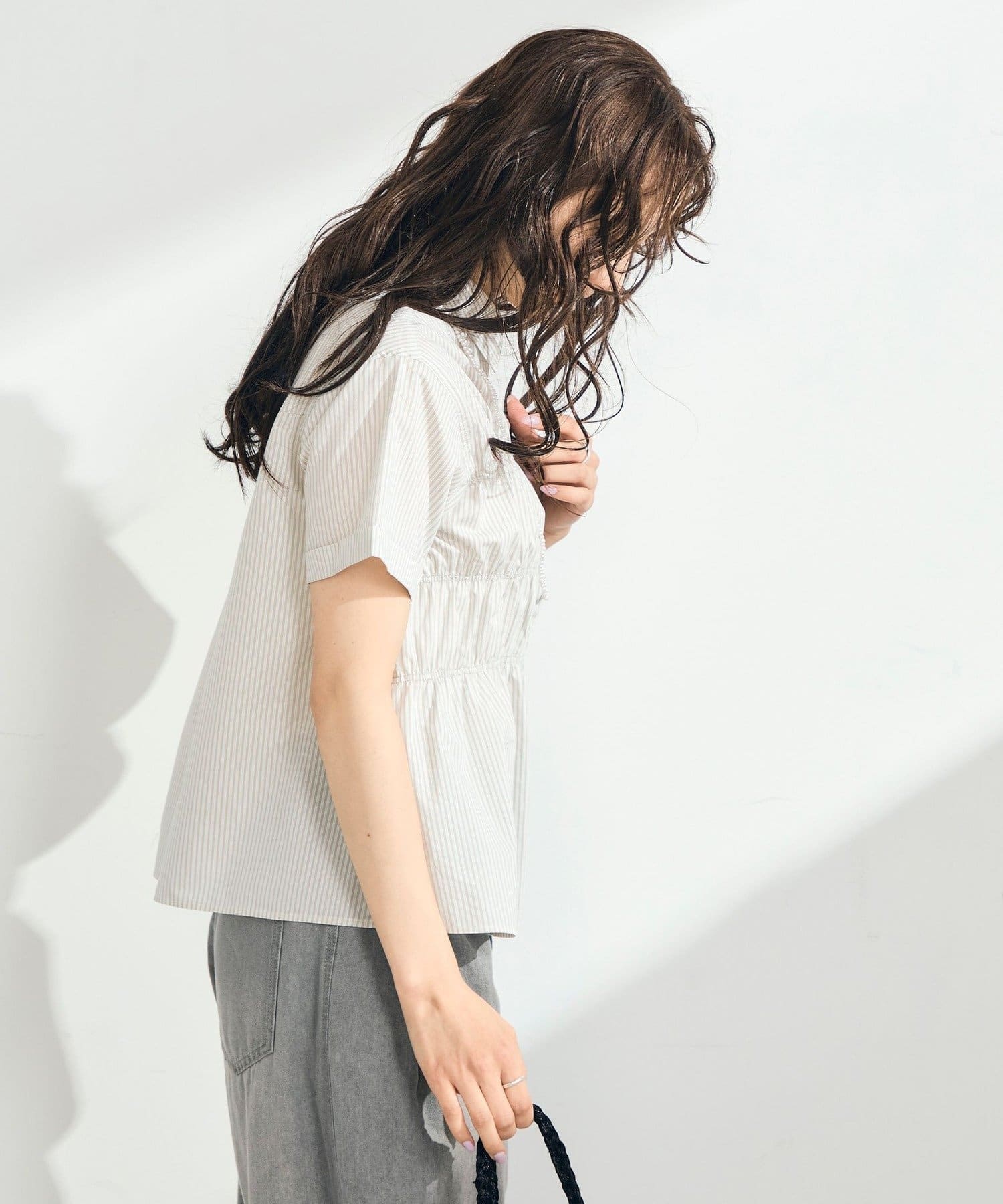 FREDY & GLOSTER(フレディ アンド グロスター) シャーリング半袖シャツ