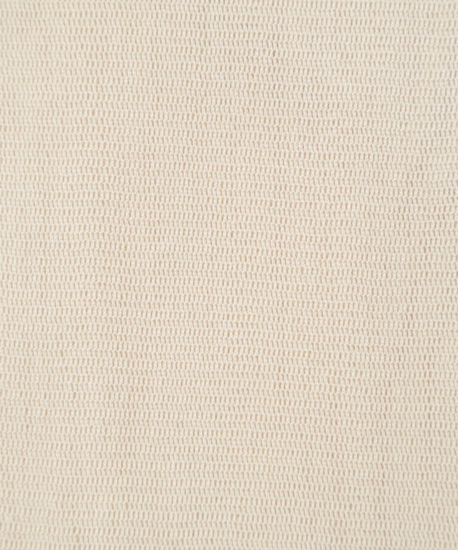 NOLLEY'S(ノーリーズ) ウォッシャブルコットンチュールバックヘンリー2WAYプルオーバー