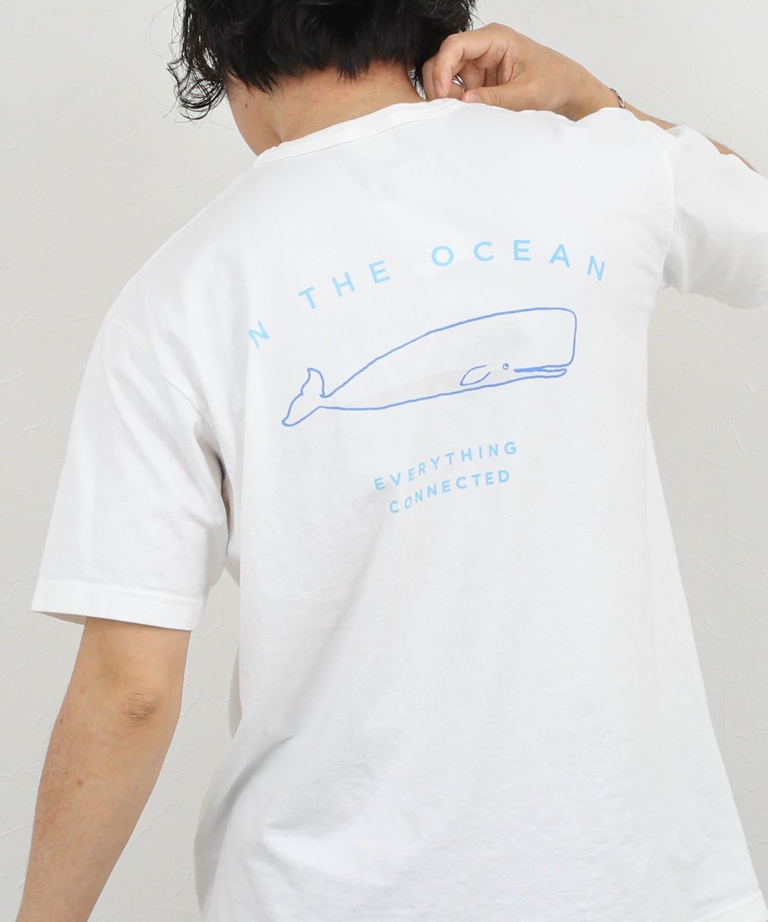 NOLLEY'S(ノーリーズ) 別注 メッセージ KUJIRA Tシャツ