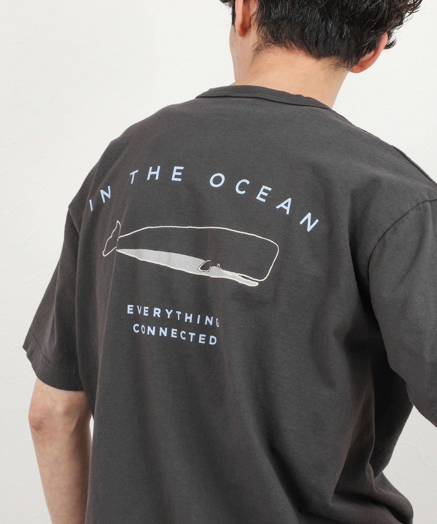 NOLLEY'S(ノーリーズ) 別注 メッセージ KUJIRA Tシャツ