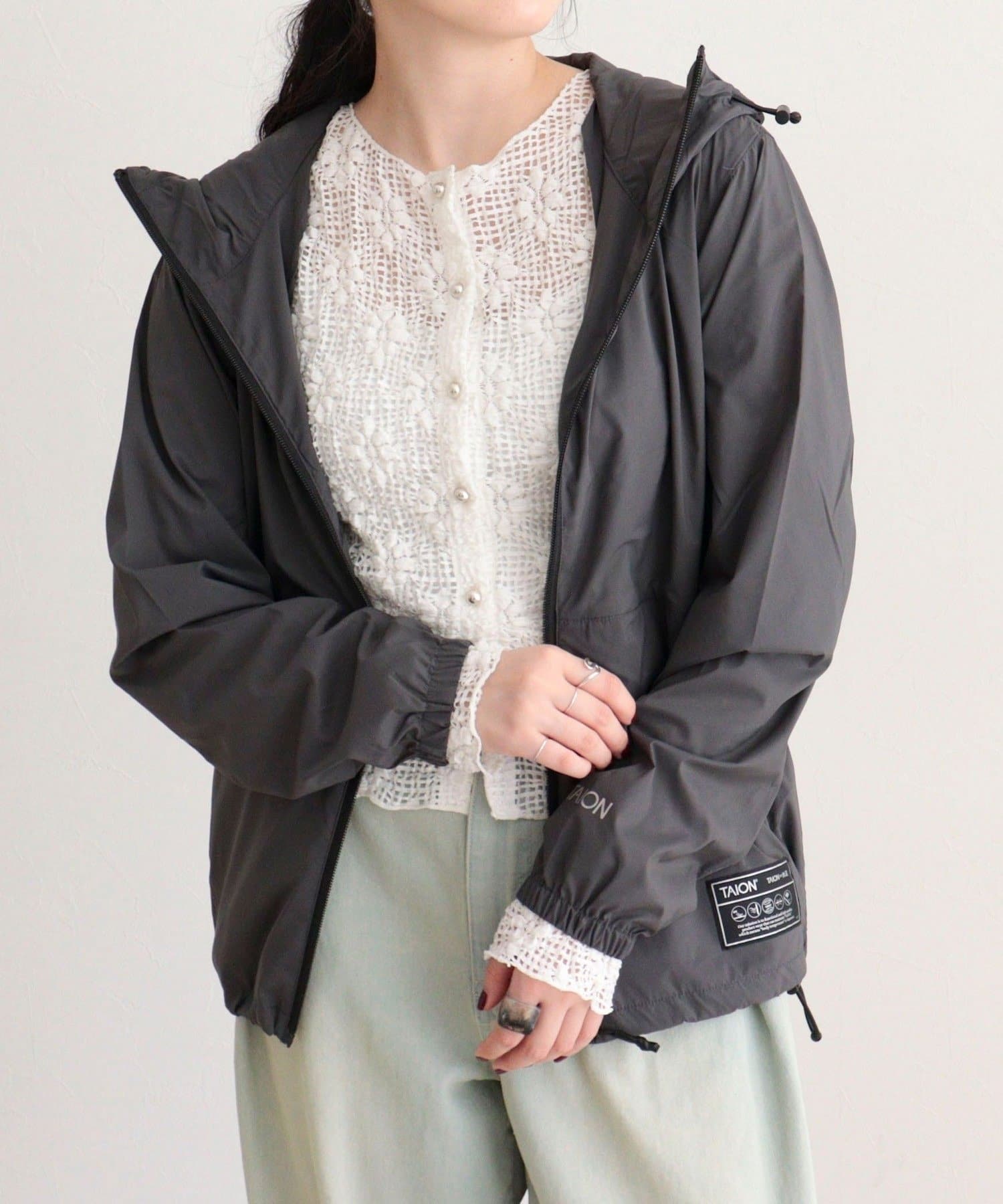 FREDY & GLOSTER(フレディ アンド グロスター) 【TAION/タイオン】BASIC SPORTS W-ZIP LIGHT PK