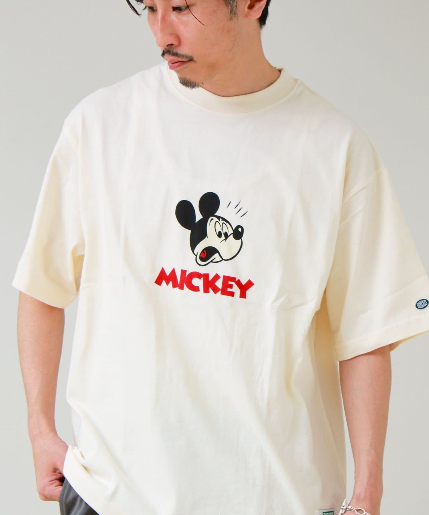 FREDY & GLOSTER(フレディ アンド グロスター) 【DISCUS】Disney ミッキープリントTシャツ