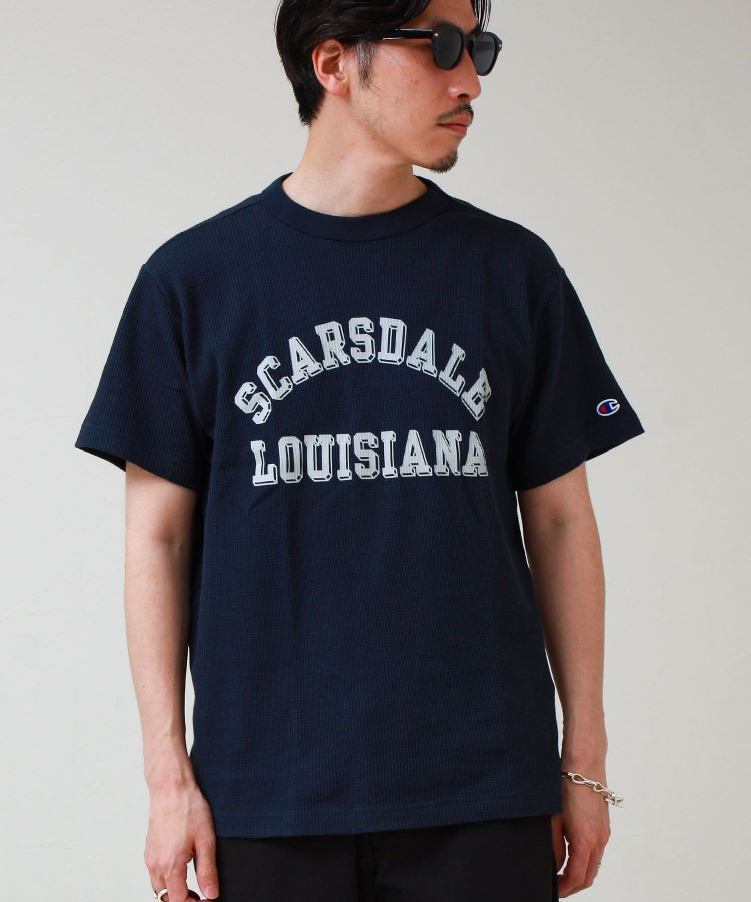 FREDY & GLOSTER(フレディ アンド グロスター) 【Champion/チャンピオン】WAFFLE PRINT S/S