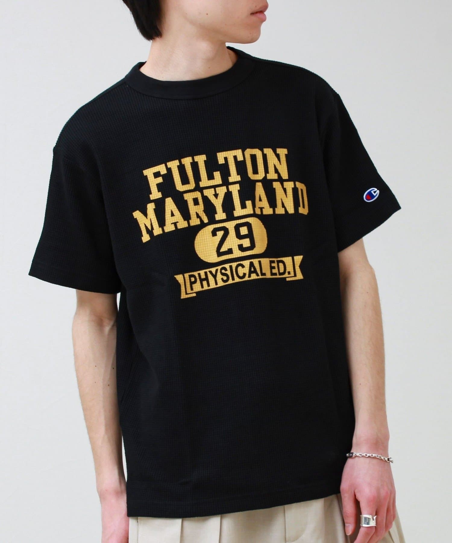 FREDY & GLOSTER(フレディ アンド グロスター) 【Champion/チャンピオン】WAFFLE PRINT S/S