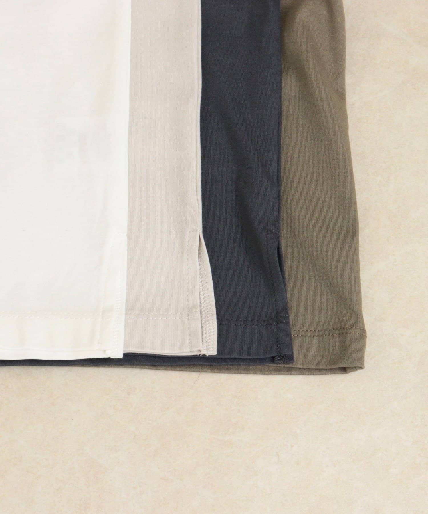 FREDY & GLOSTER(フレディ アンド グロスター) シルケットスムースフレンチTシャツ