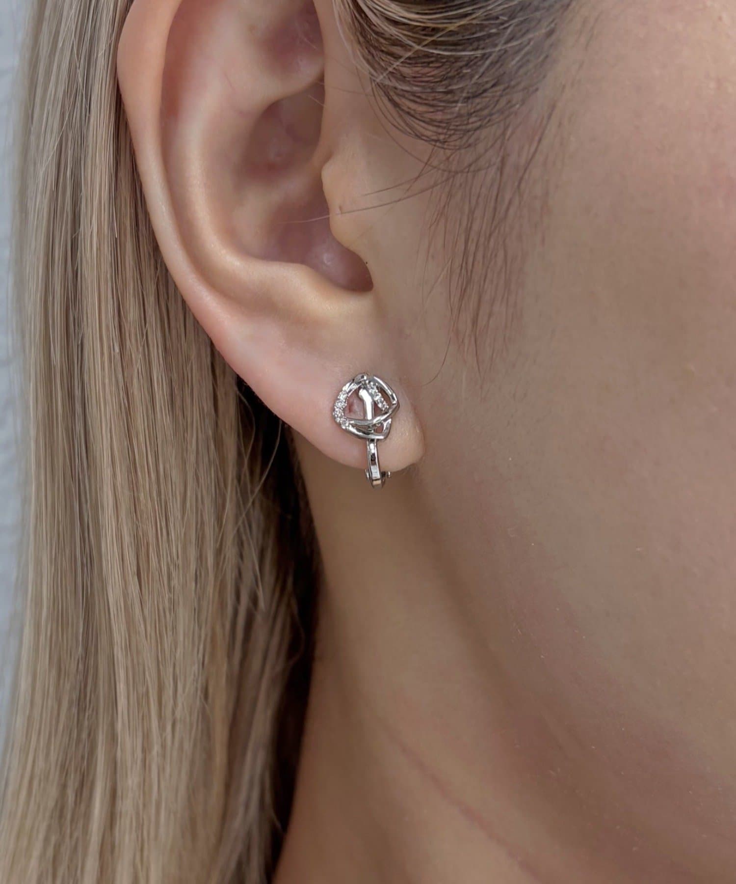 Lattice(ラティス) ビジューイヤリング