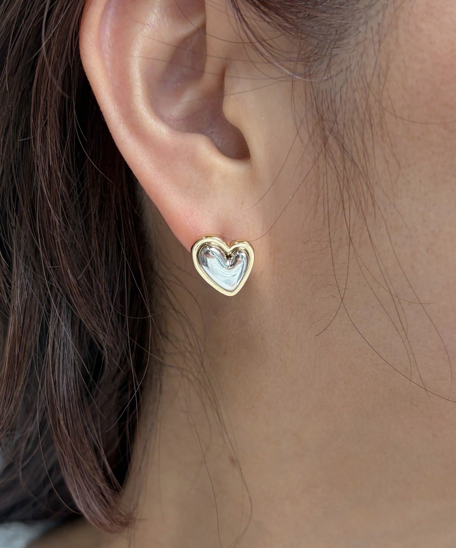 Lattice(ラティス) 【川栄李奈さん着用】ハートピアス