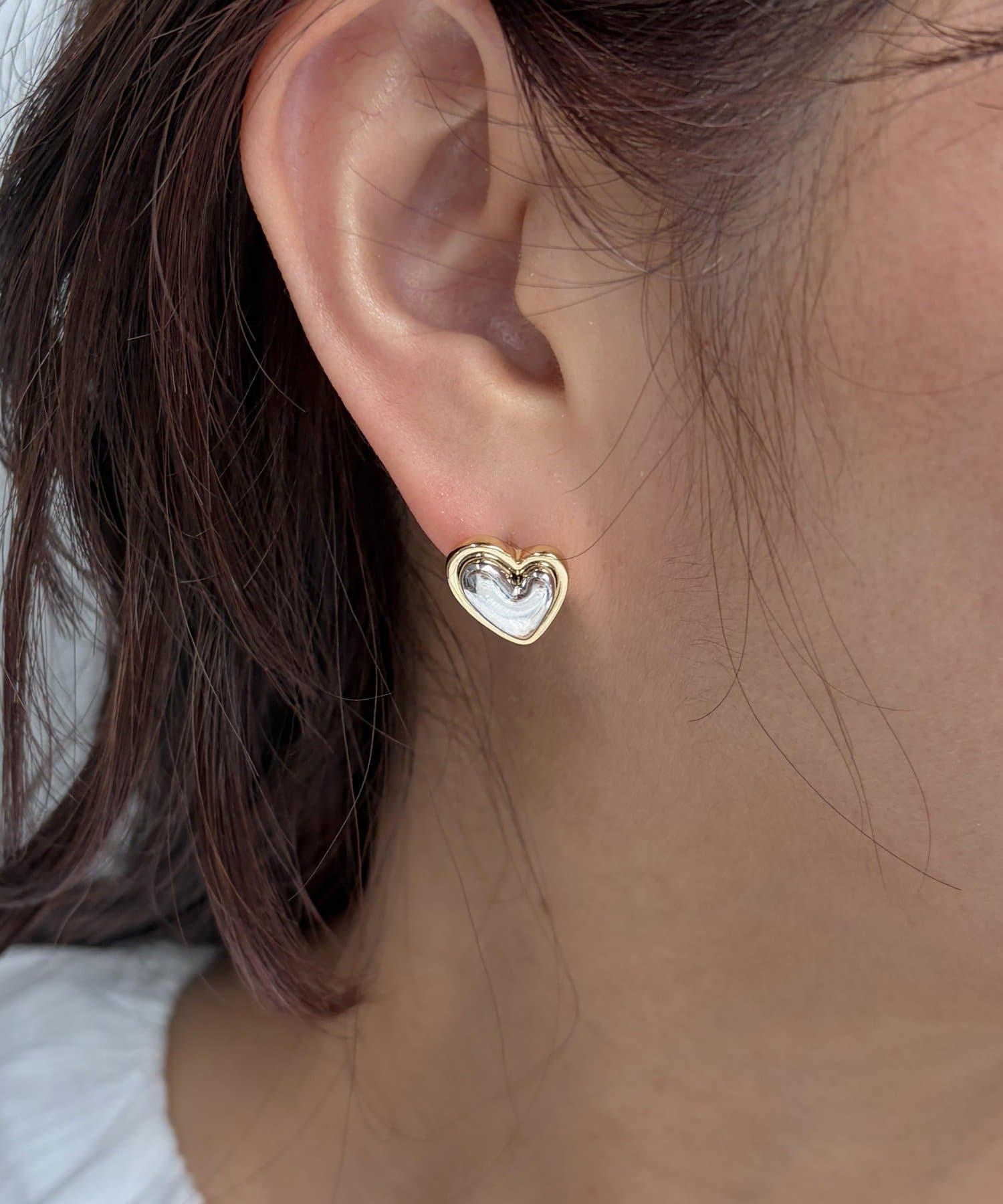 Lattice(ラティス) 【川栄李奈さん着用】ハートピアス