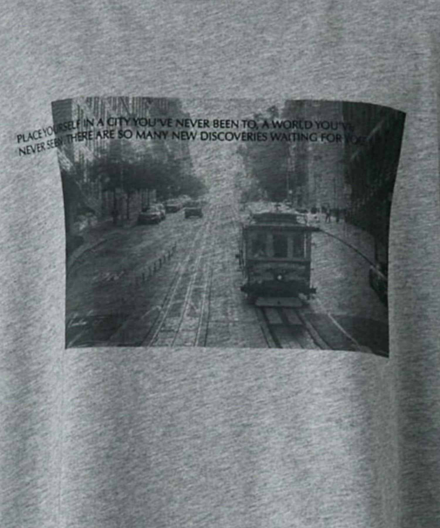 PUAL CE CIN(ピュアルセシン) アソートフォトプリントTシャツ