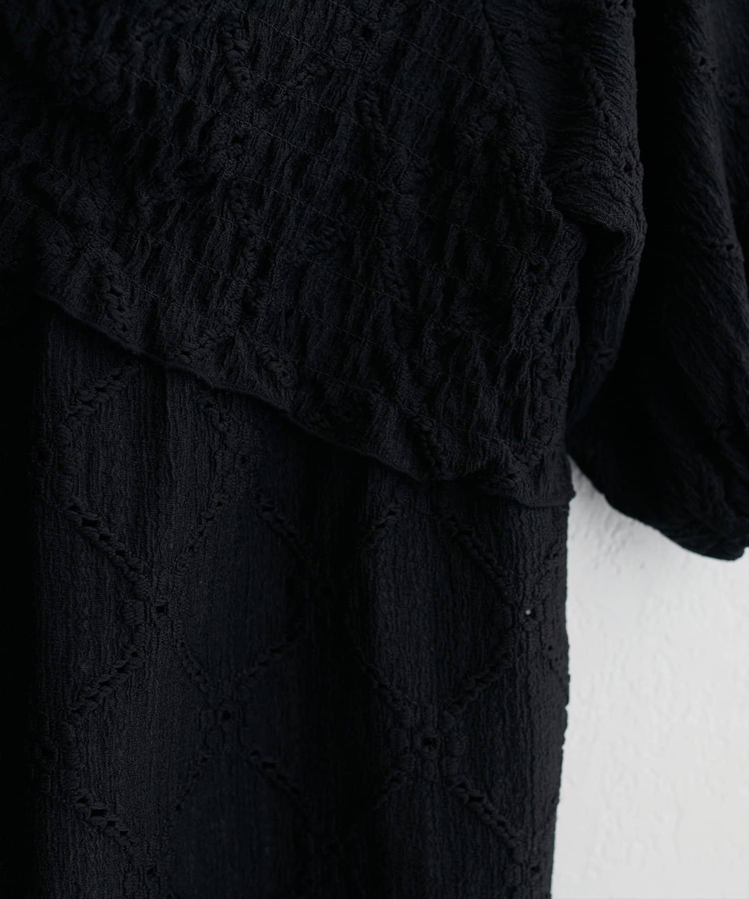 natural couture(ナチュラルクチュール) ポコポコカットクロスプルオーバー