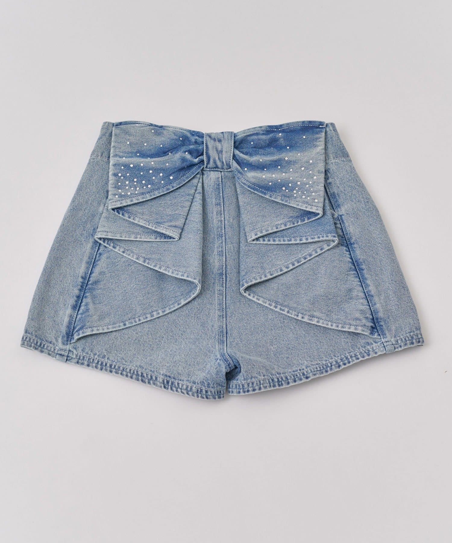 Belle Charme(ベルシャルム) Back Ribbon Short Pants