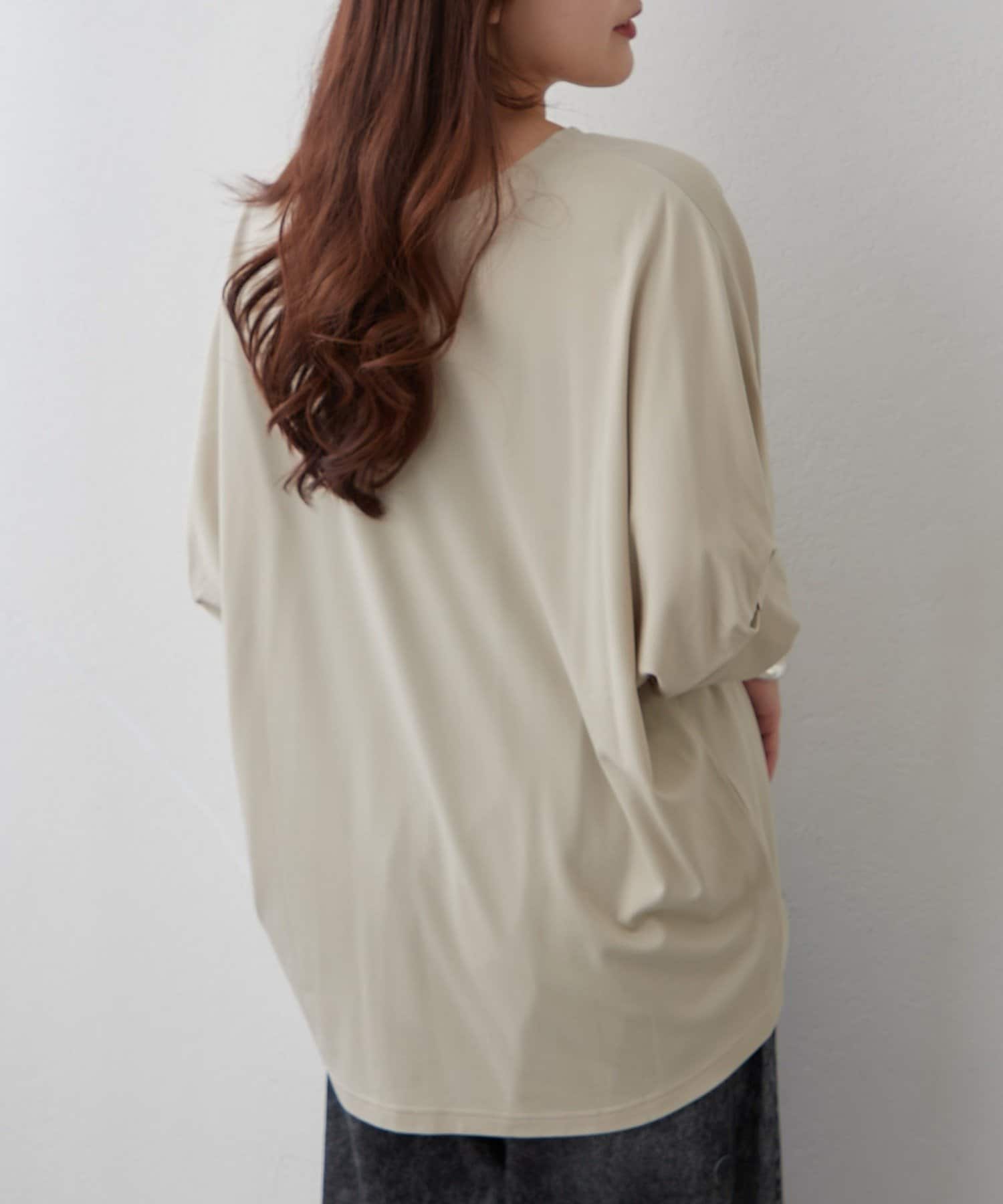 Remind me and forever(リマインドミーアンドフォーエバー) 《着るだけで完成》アクセサリー付ドルマンＴシャツ