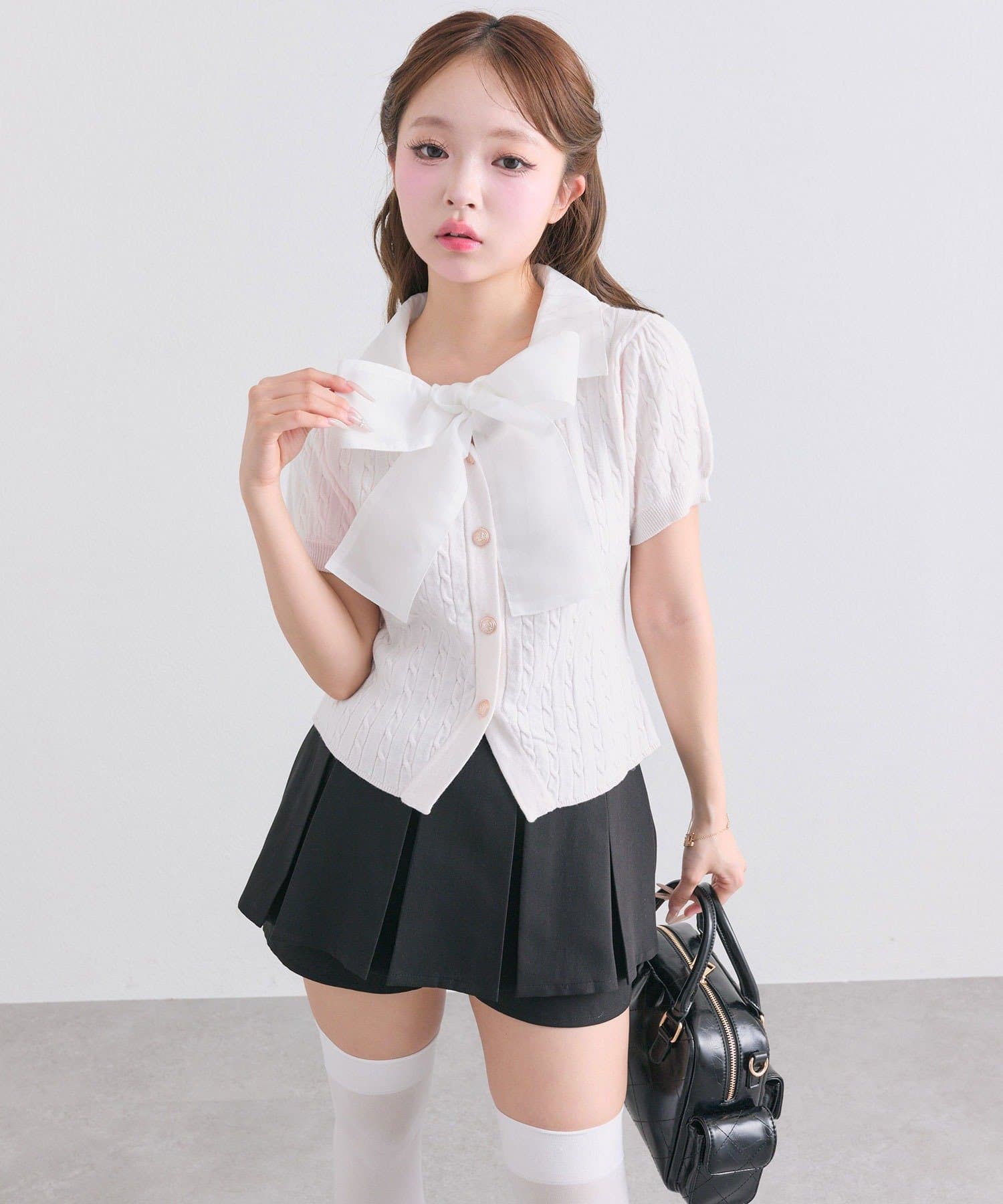 OLIVE des OLIVE(オリーブ デ オリーブ) ボックスプリーツスカパン