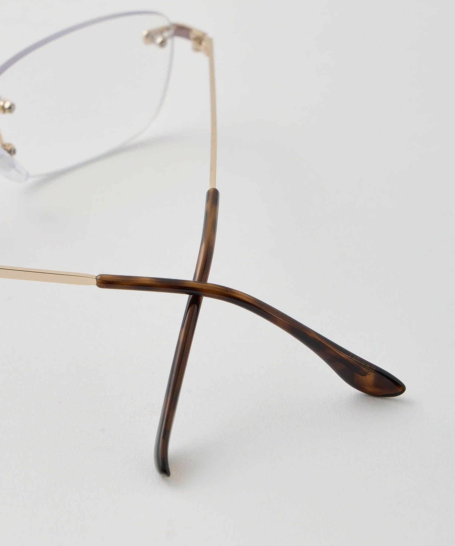 OLIVE des OLIVE(オリーブ デ オリーブ) リムレスメガネ