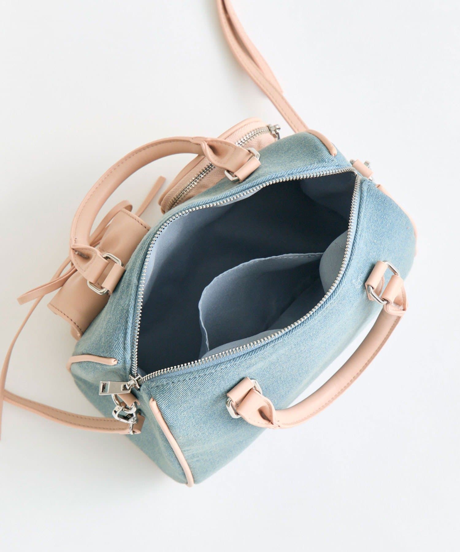 OLIVE des OLIVE(オリーブ デ オリーブ) 配色ミニボストンバッグ