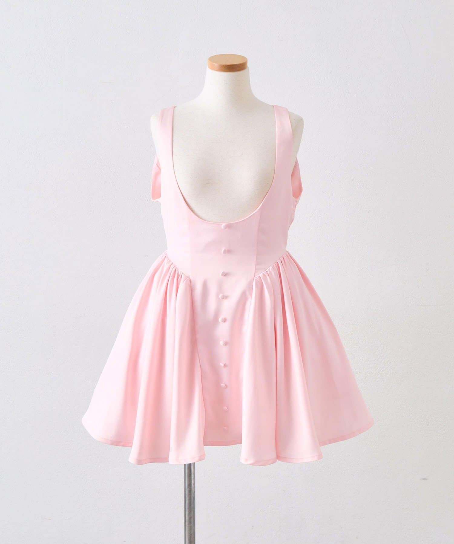 OLIVE des OLIVE(オリーブ デ オリーブ) 【インフルエンサー企画】miko doll satin dress