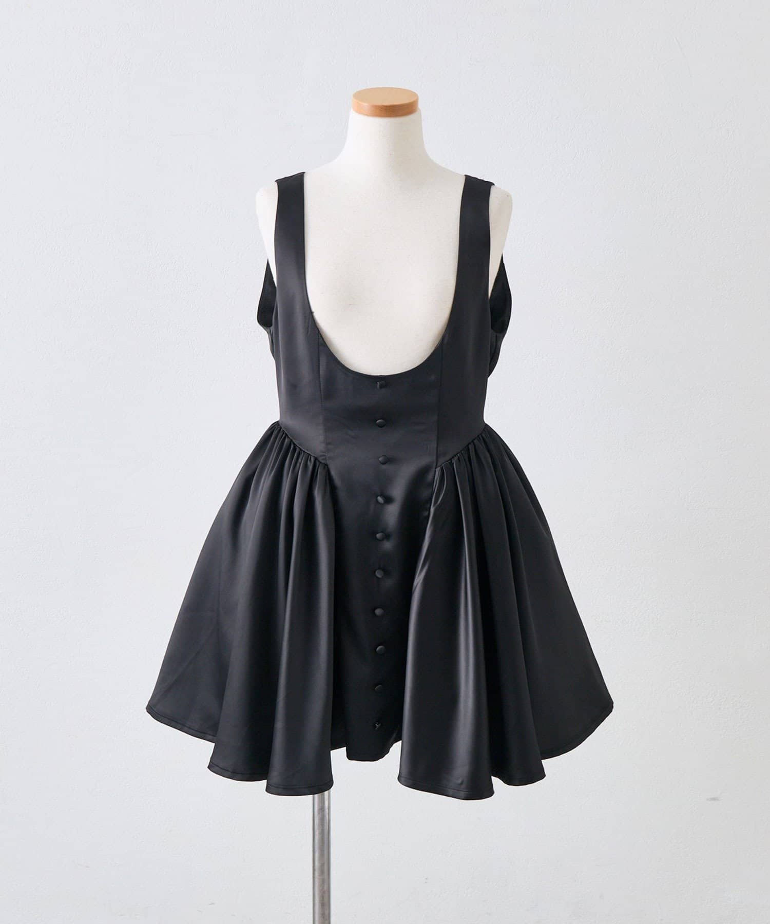 OLIVE des OLIVE(オリーブ デ オリーブ) 【インフルエンサー企画】miko doll satin dress