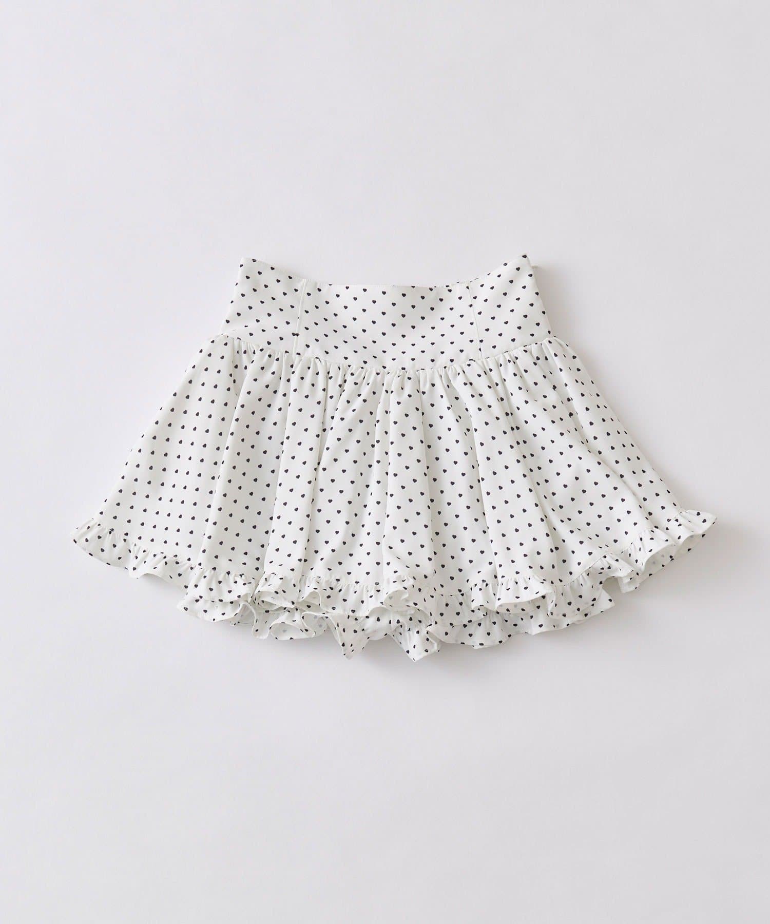 OLIVE des OLIVE(オリーブ デ オリーブ) 【インフルエンサー企】miko heart fluffy skirt pants