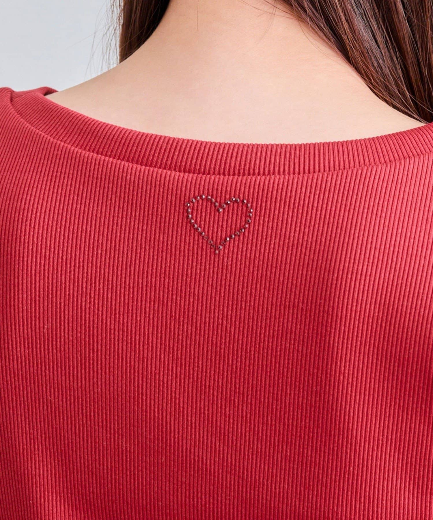 NICE CLAUP / OLIVE des OLIVE OUTLET(ナイスクラップ  / オリーブ デ オリーブ アウトレット) 【OLIVE des OLIVE】脇ドロストテレコトップス