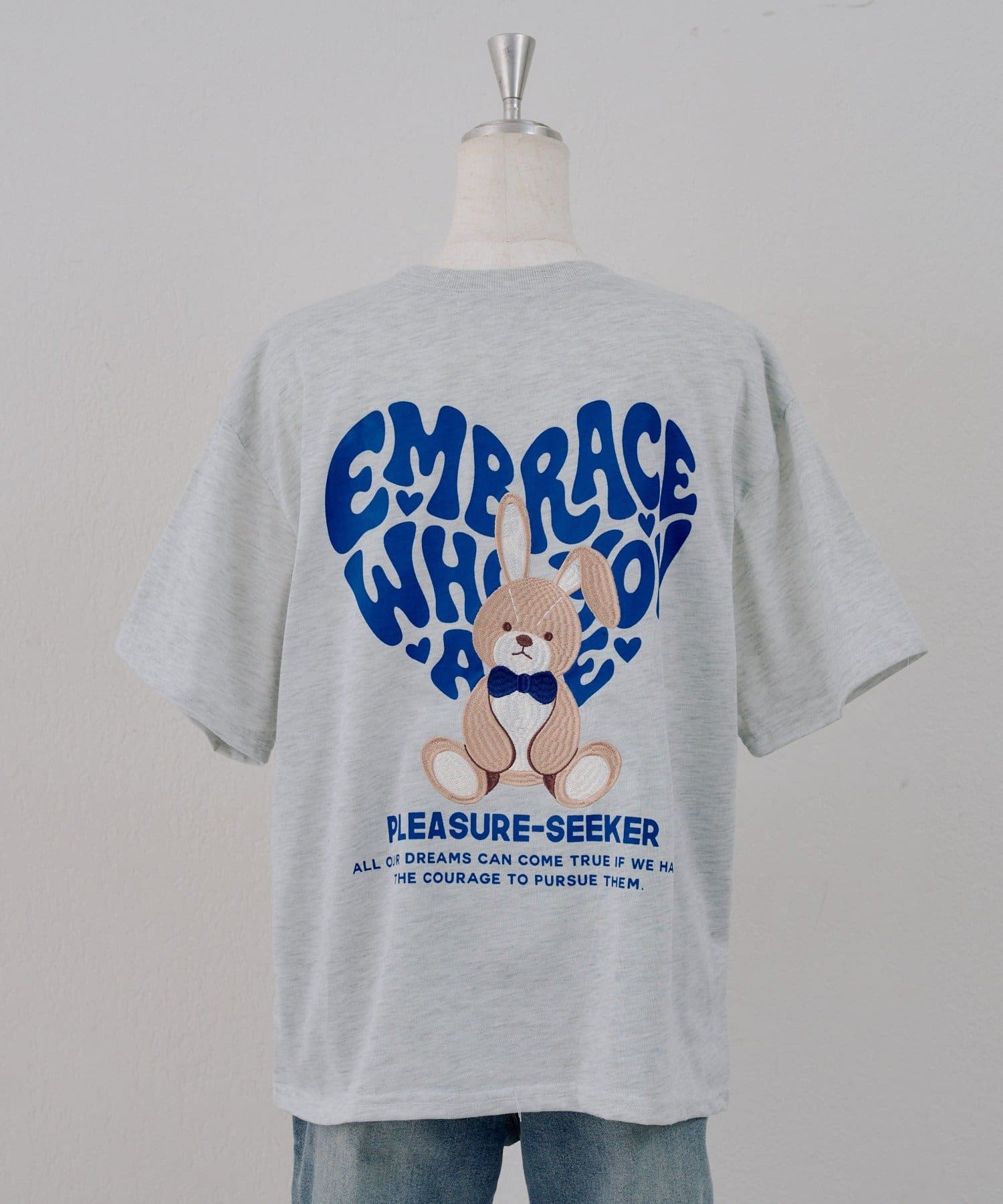 NICE CLAUP / OLIVE des OLIVE OUTLET(ナイスクラップ  / オリーブ デ オリーブ アウトレット) 【ANOTHER BRANCH】ハートウサギＴシャツ