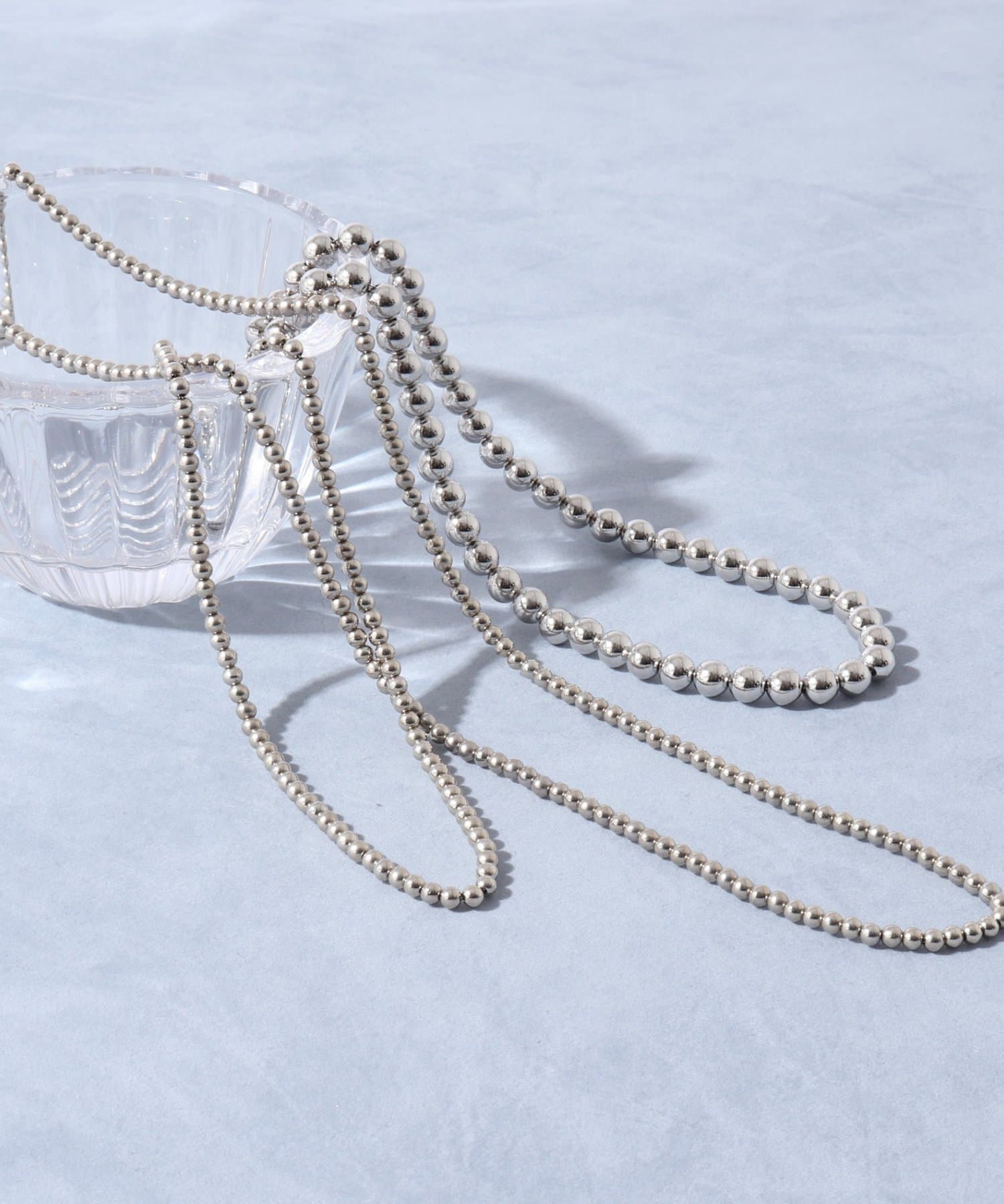 NOLLEY'S(ノーリーズ) 【grace grace/グラスグラス】メタボールロングネックレス