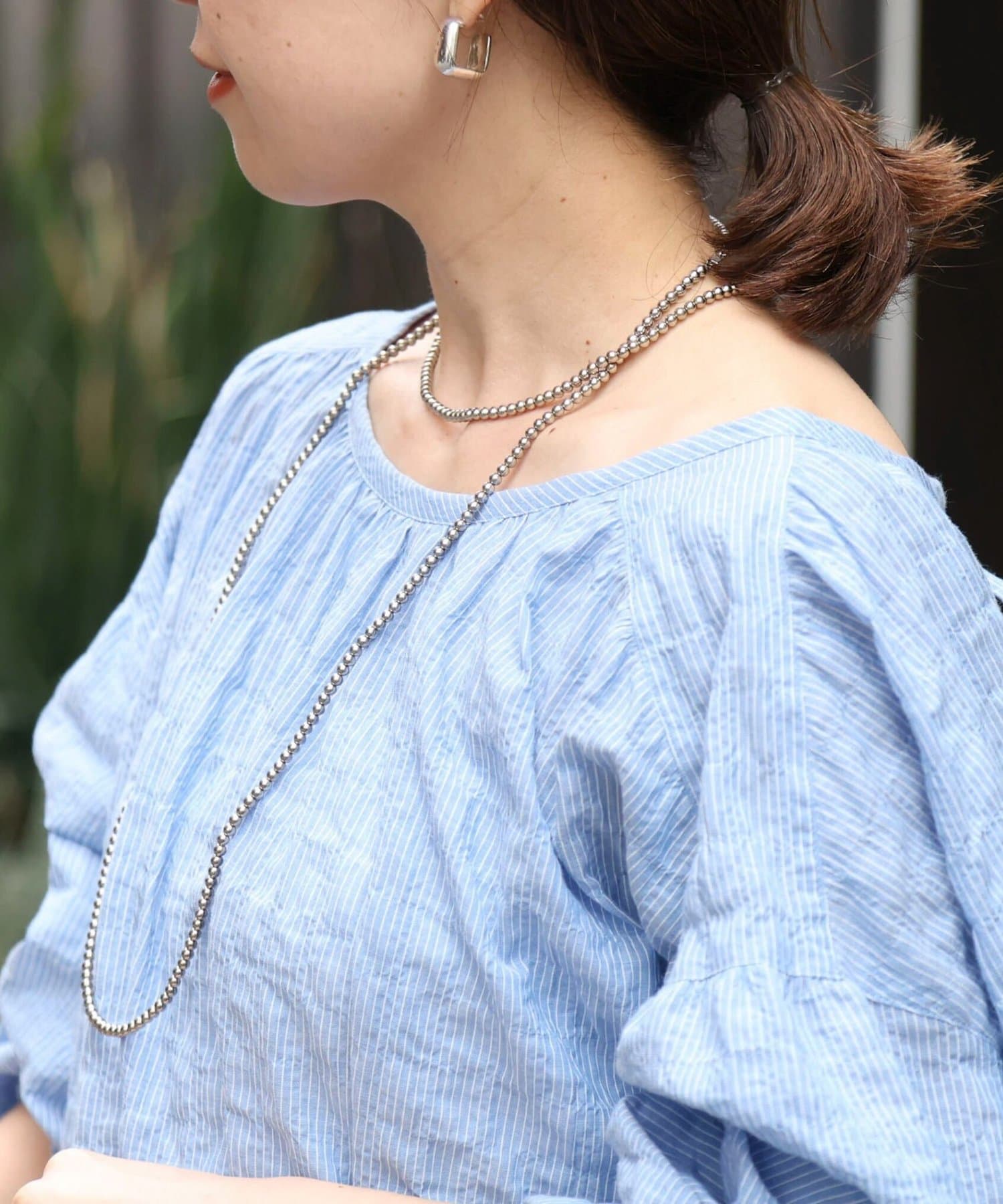 NOLLEY'S(ノーリーズ) 【grace grace/グラスグラス】メタボールロングネックレス