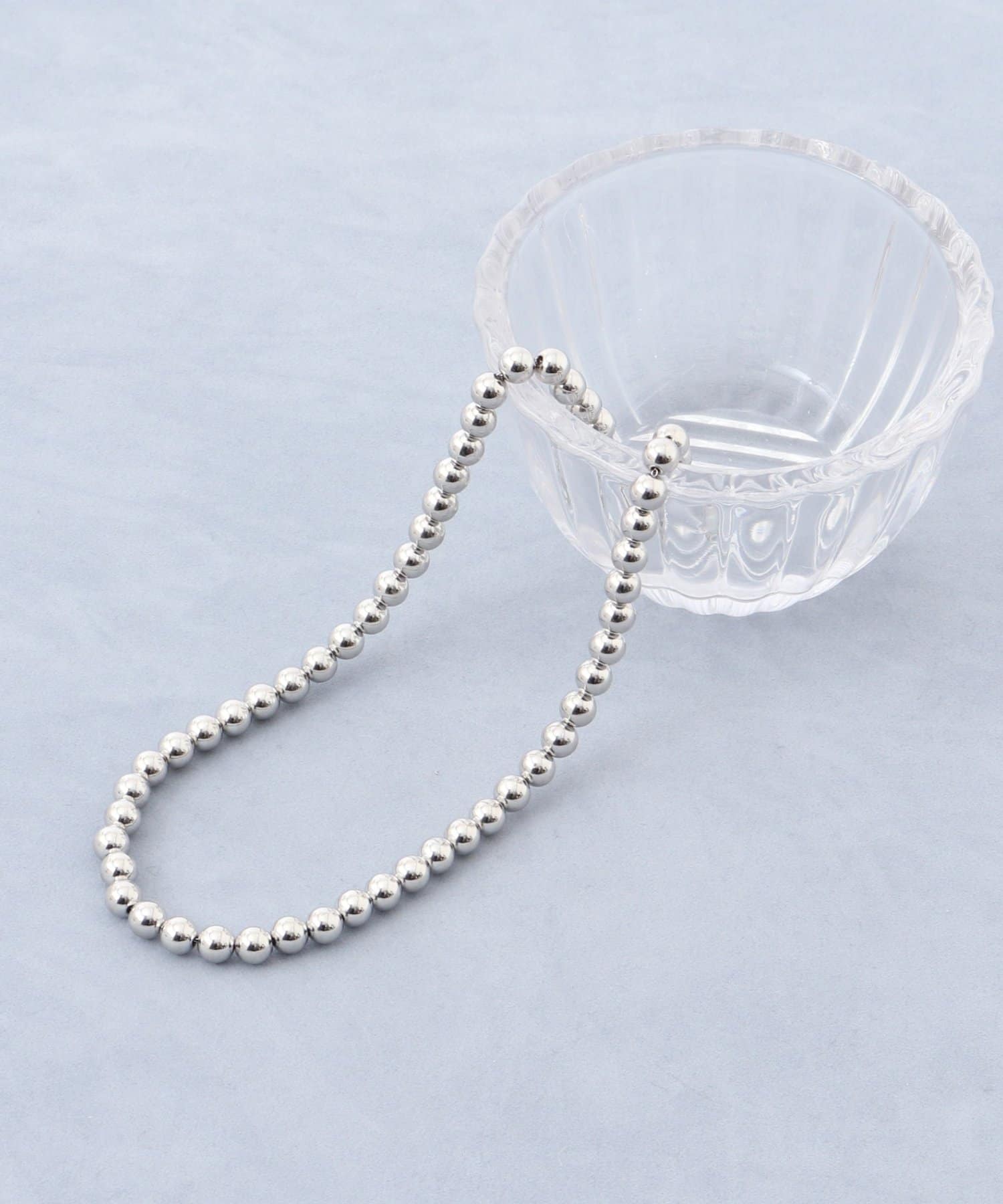 NOLLEY'S(ノーリーズ) 【grace grace/グラスグラス】メタボールミディアムネックレス