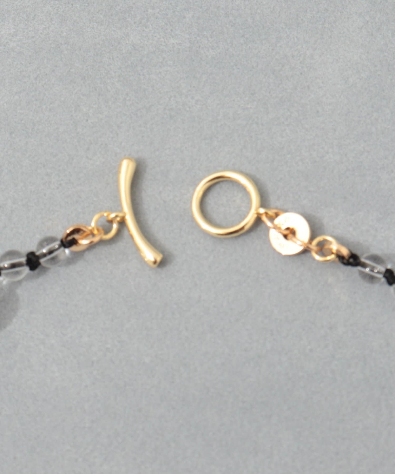 NOLLEY'S(ノーリーズ) 【grace grace/グラスグラス】カラーヤーンノット天然石ネックレス